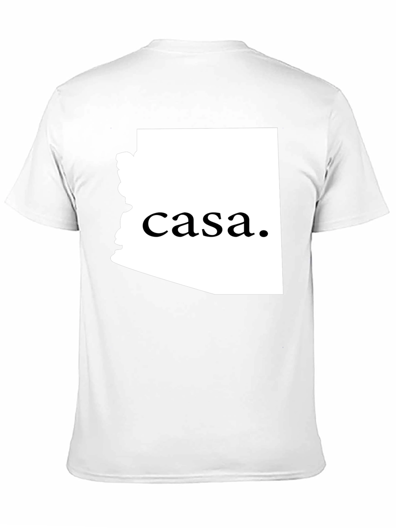 Casa Arizona Graphic Tee - Black Cotton Casual Wear