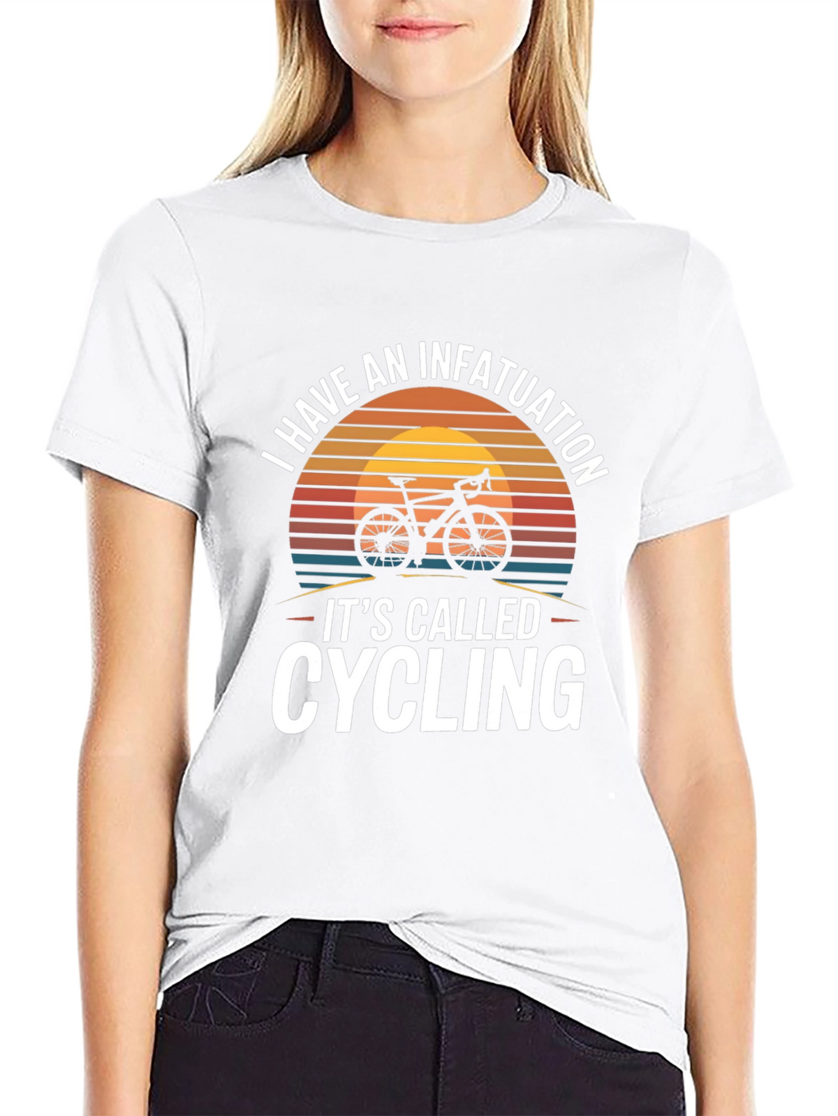 Infatuation Cycling T-Shirt | Bike Lover Gift