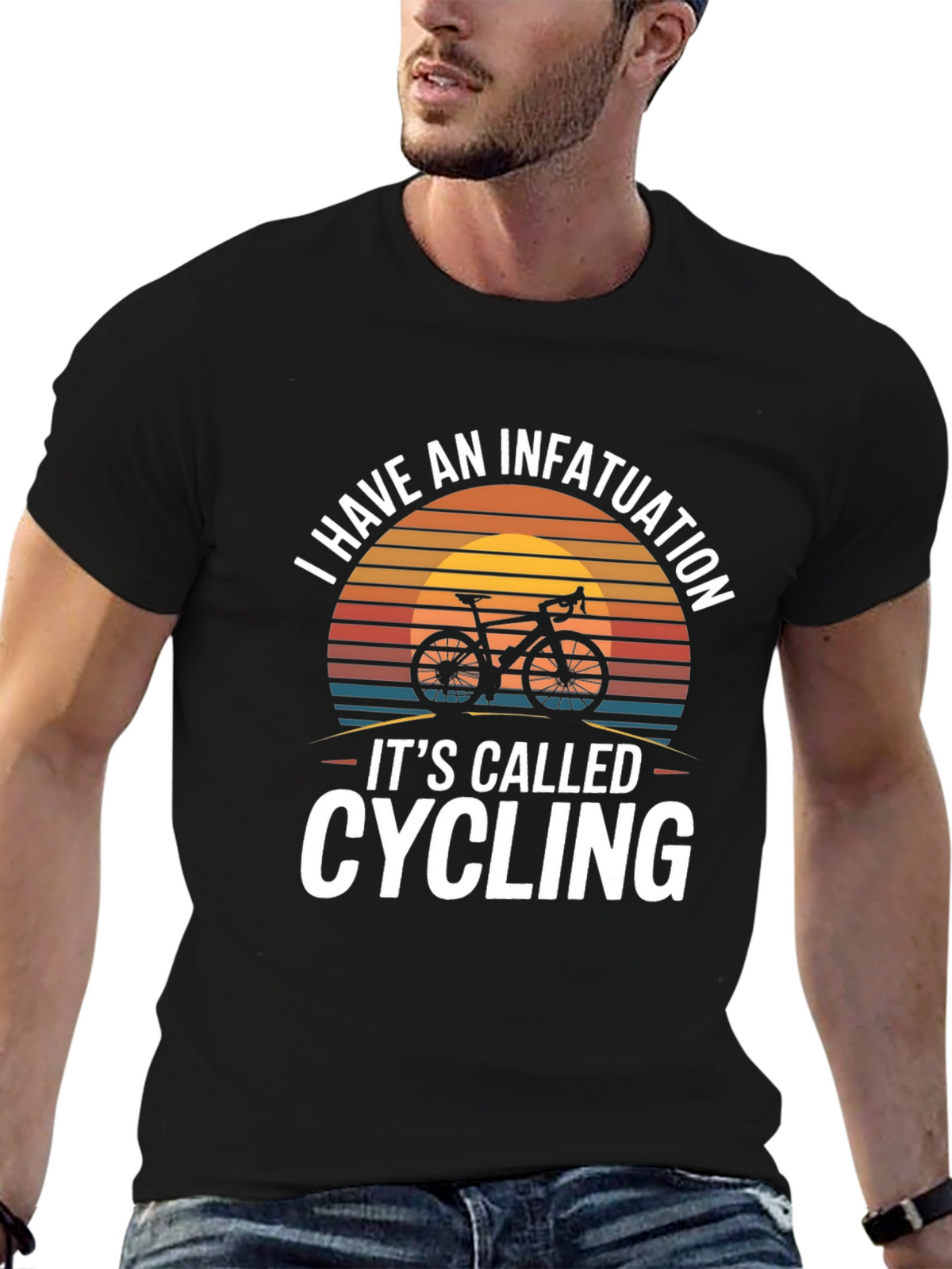 Infatuation Cycling T-Shirt | Bike Lover Gift