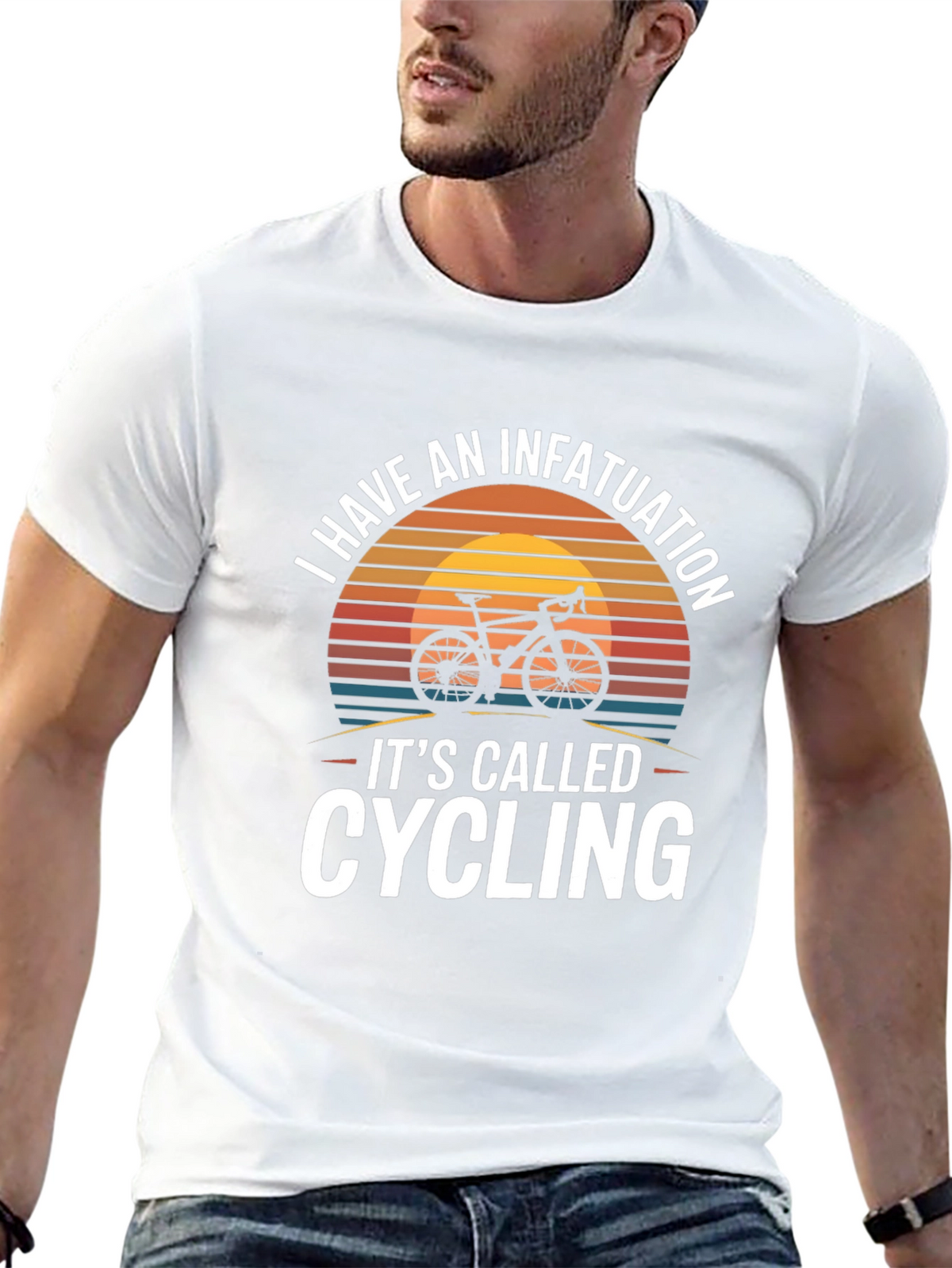 Infatuation Cycling T-Shirt | Bike Lover Gift