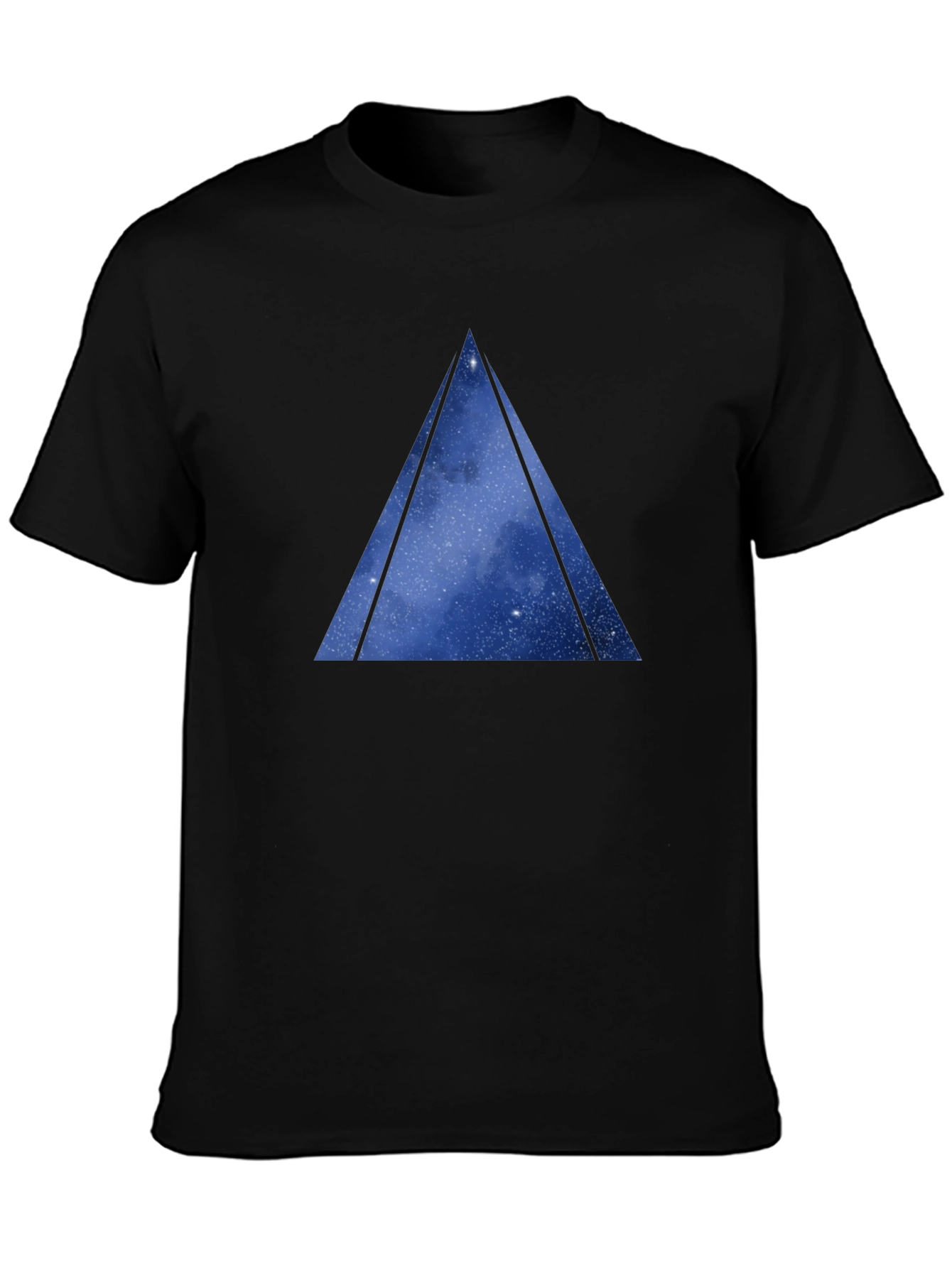 Cosmic Triangle Graphic T-Shirt