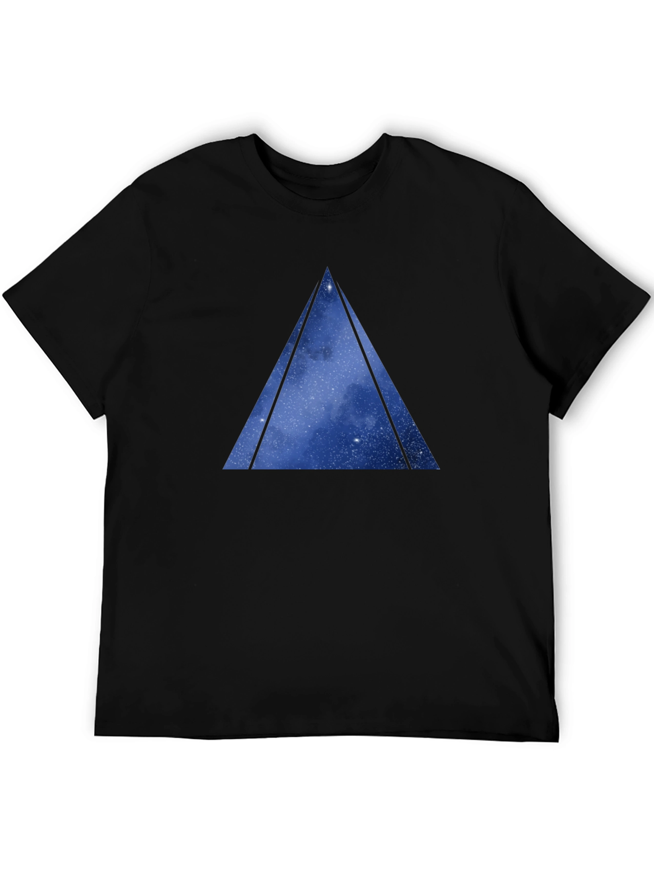 Cosmic Triangle Graphic T-Shirt