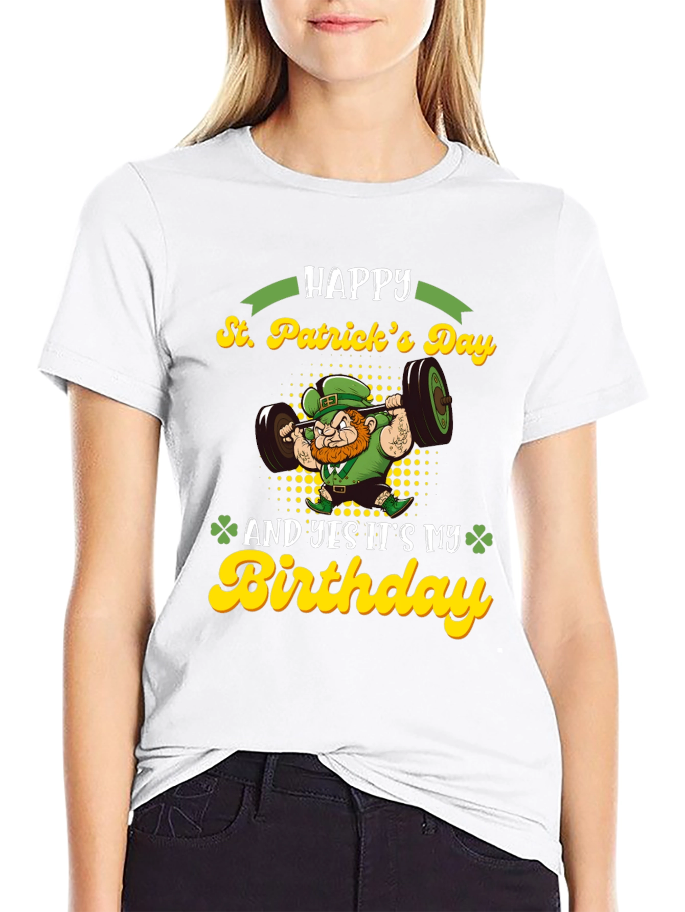 St. Patricks Day Birthday Lifting T-Shirt
