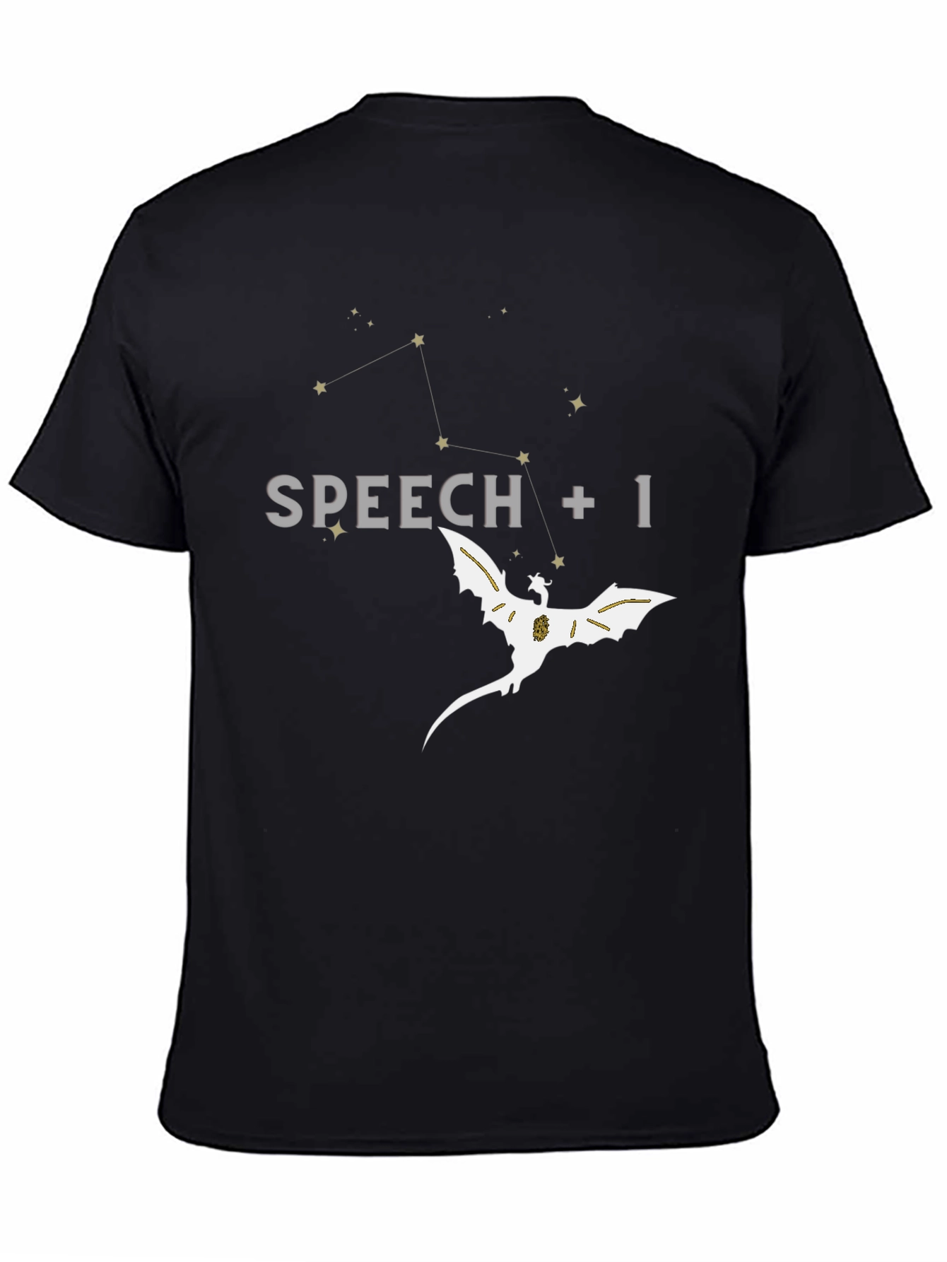 Speech +1 Dragon Graphic T-Shirt