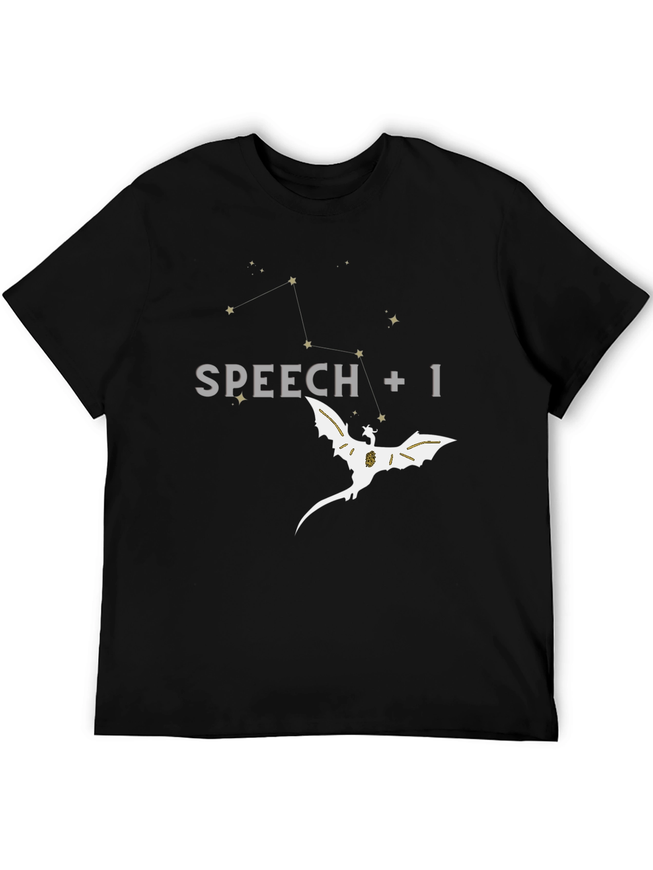 Speech +1 Dragon Graphic T-Shirt
