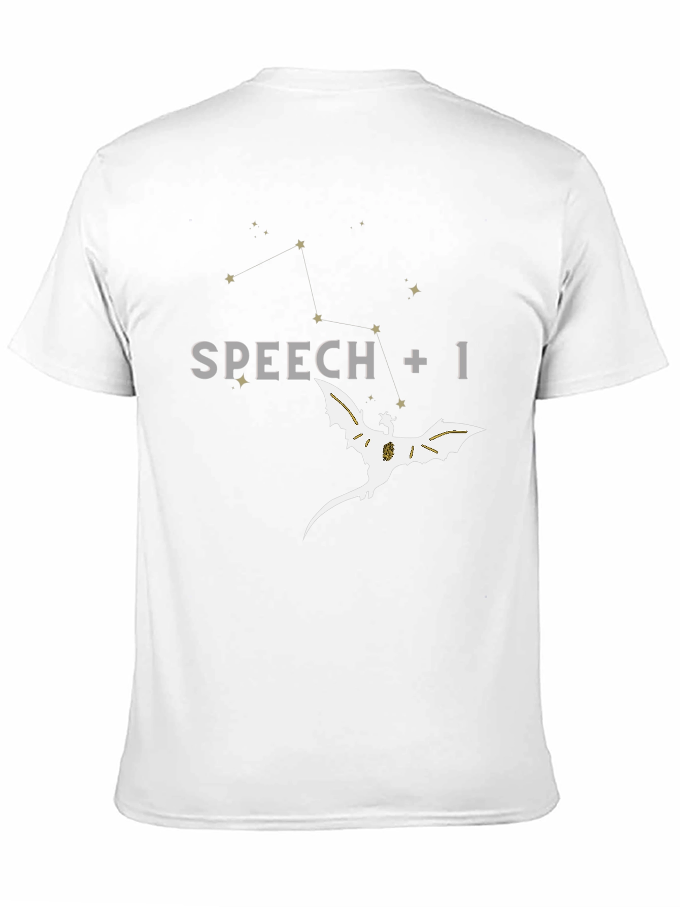 Speech +1 Dragon Graphic T-Shirt