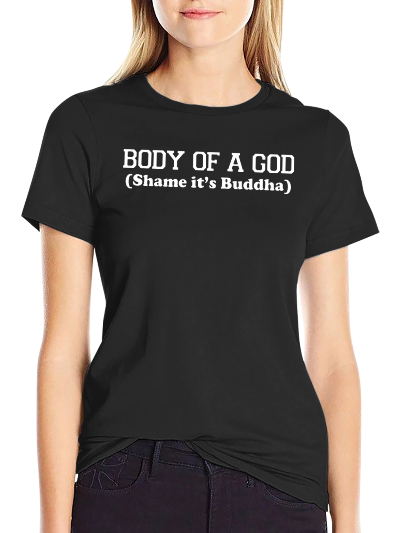 Body of a God Funny Graphic T-Shirt