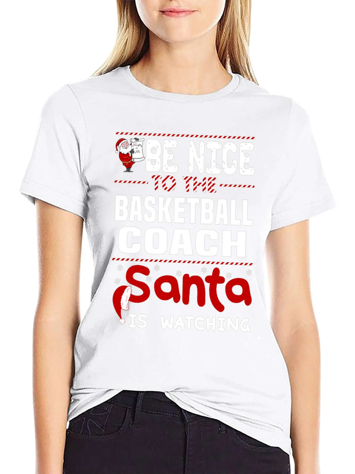 Be Nice to The Basketball Coach T-Shirt