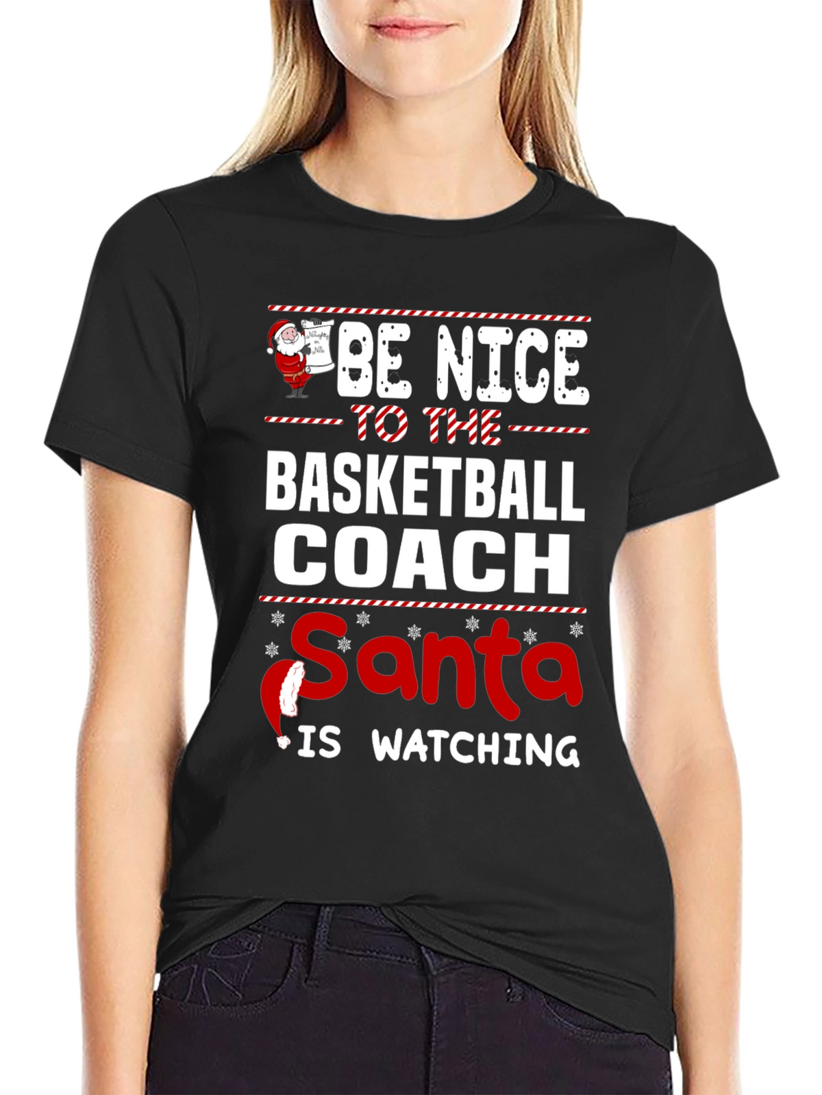 Be Nice to The Basketball Coach T-Shirt