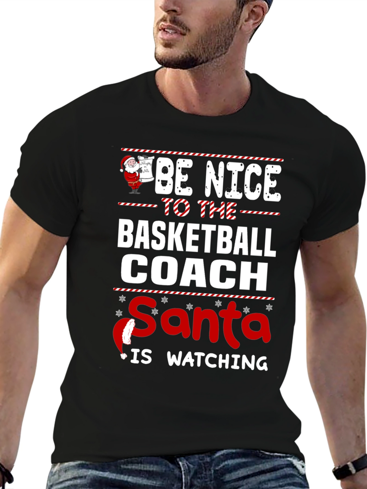 Be Nice to The Basketball Coach T-Shirt