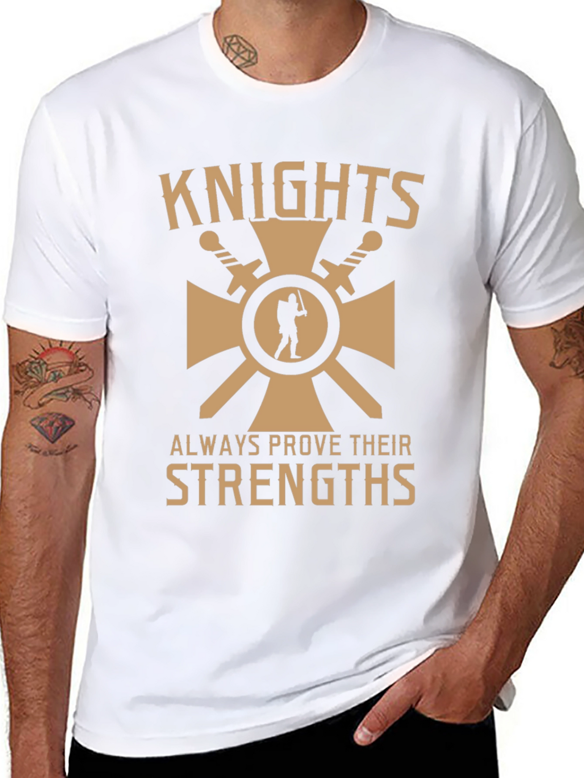 Knights Prove Strengths Graphic Tee