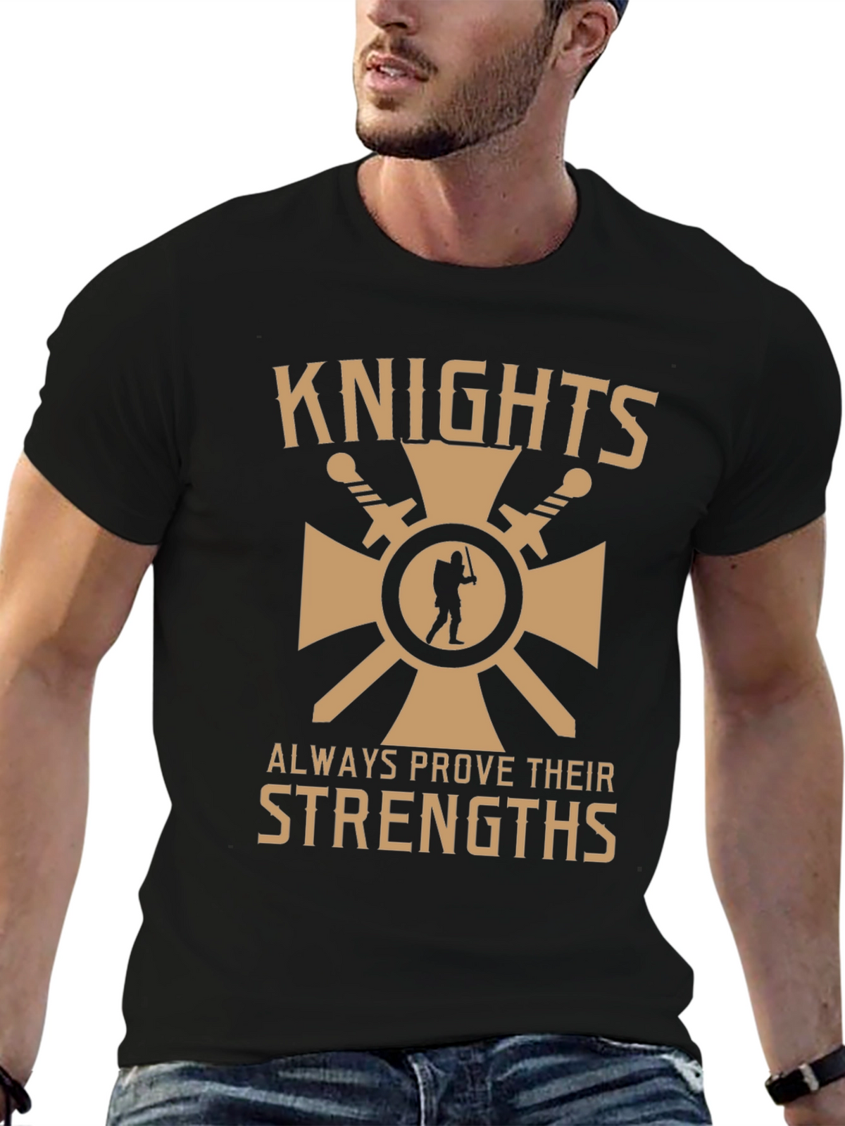 Knights Prove Strengths Graphic Tee
