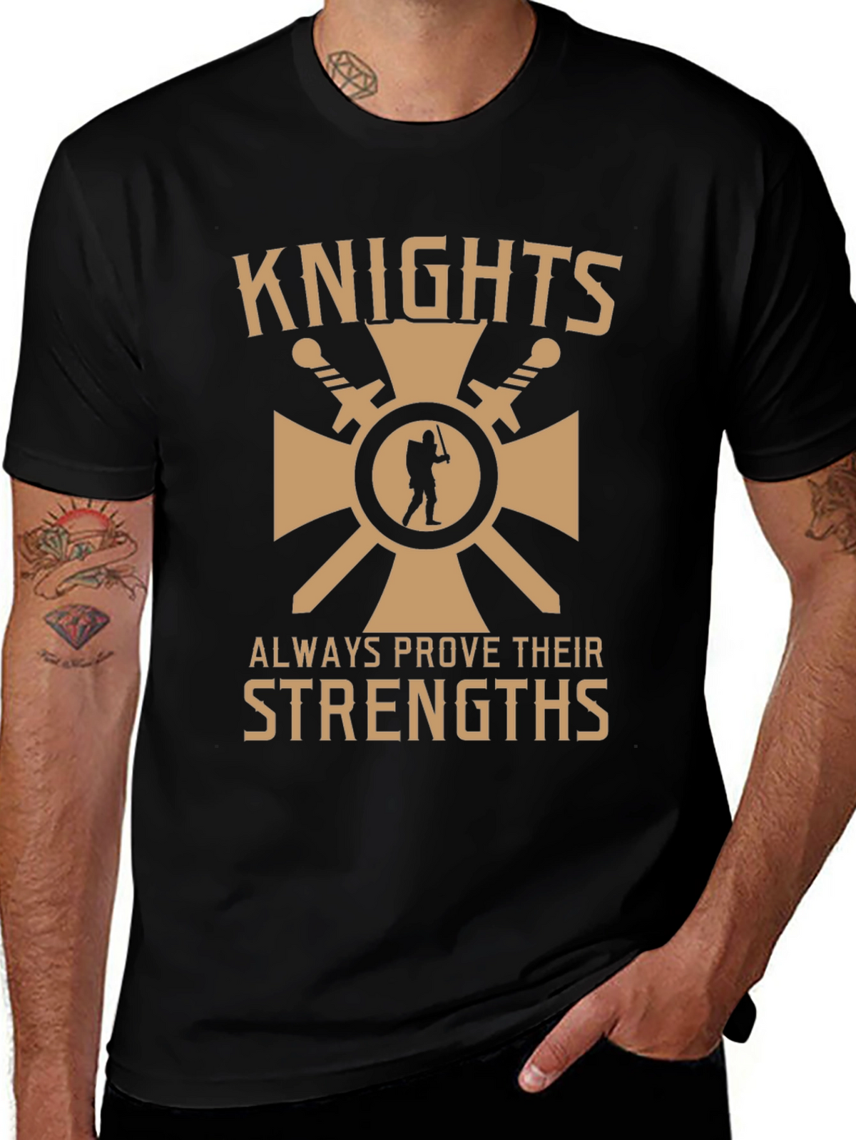 Knights Prove Strengths Graphic Tee