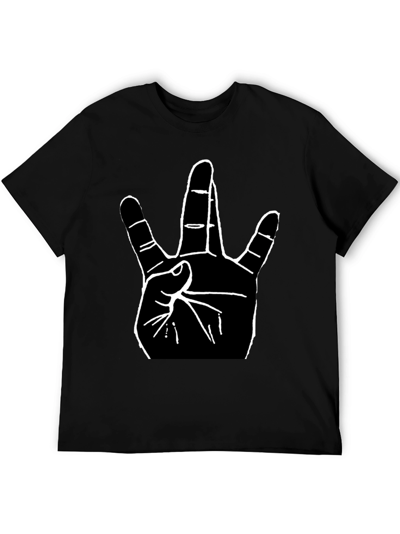 Westside Hand Sign Graphic Tee - Black T-Shirt