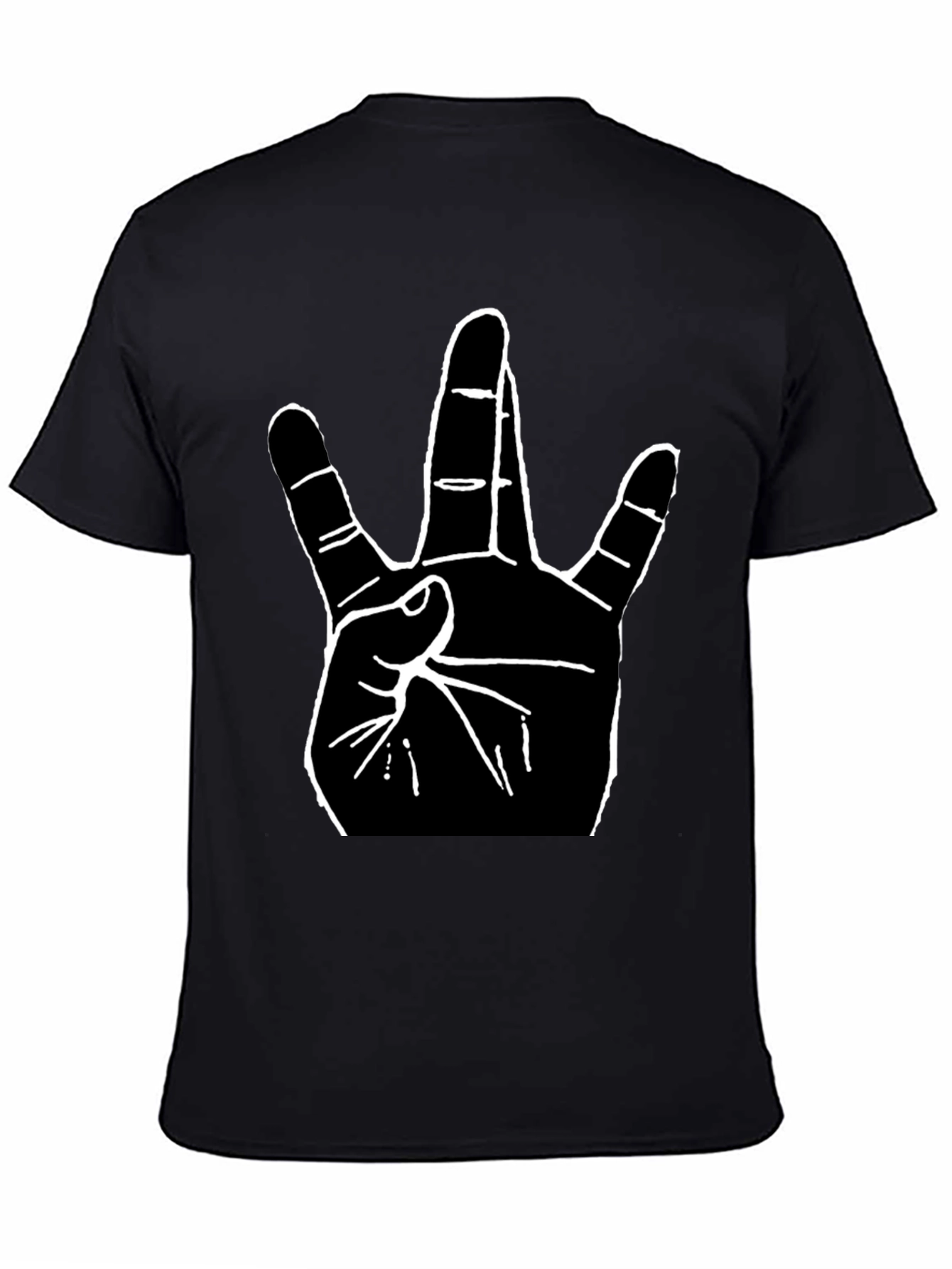 Westside Hand Sign Graphic Tee - Black T-Shirt
