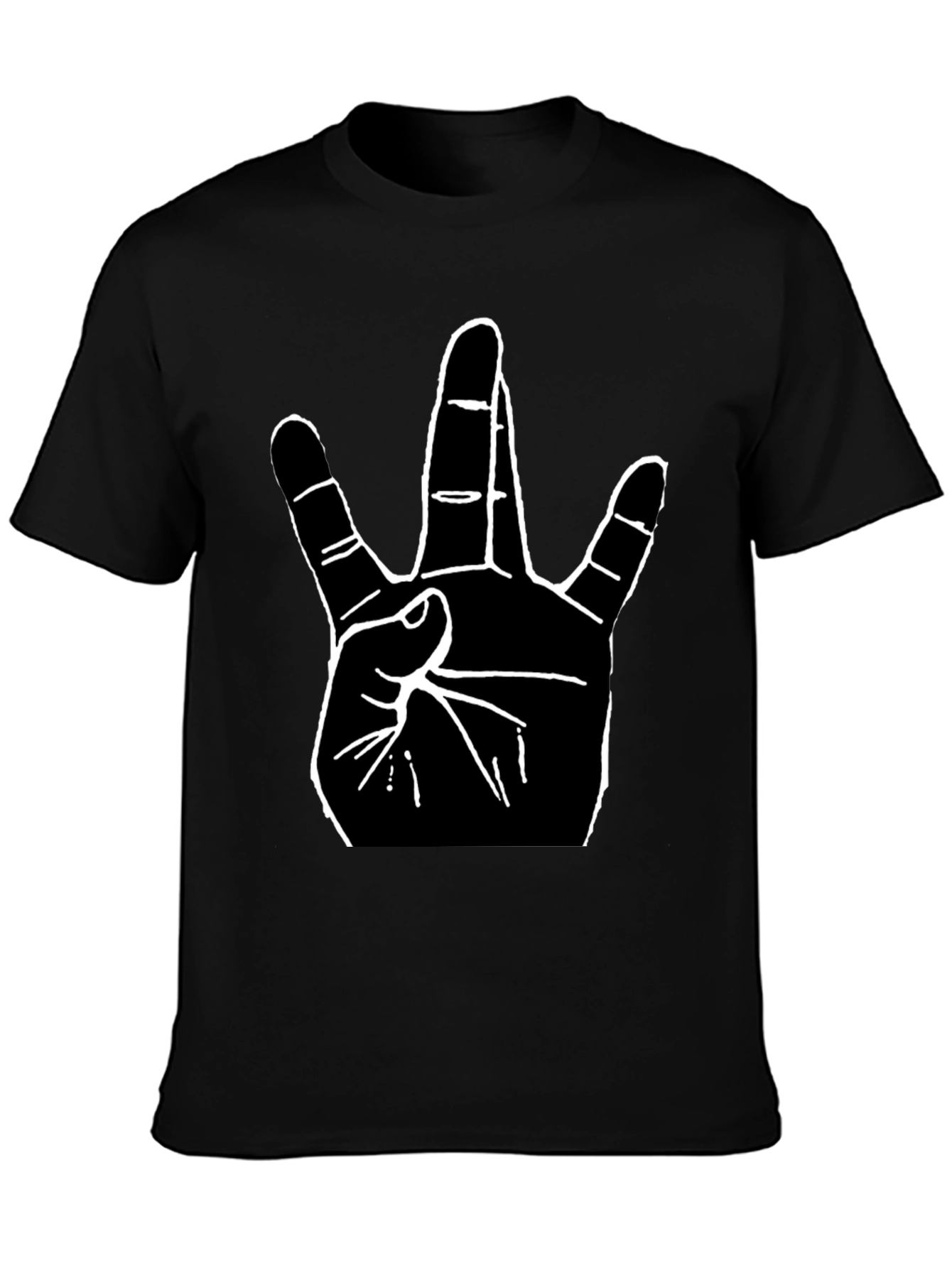 Westside Hand Sign Graphic Tee - Black T-Shirt