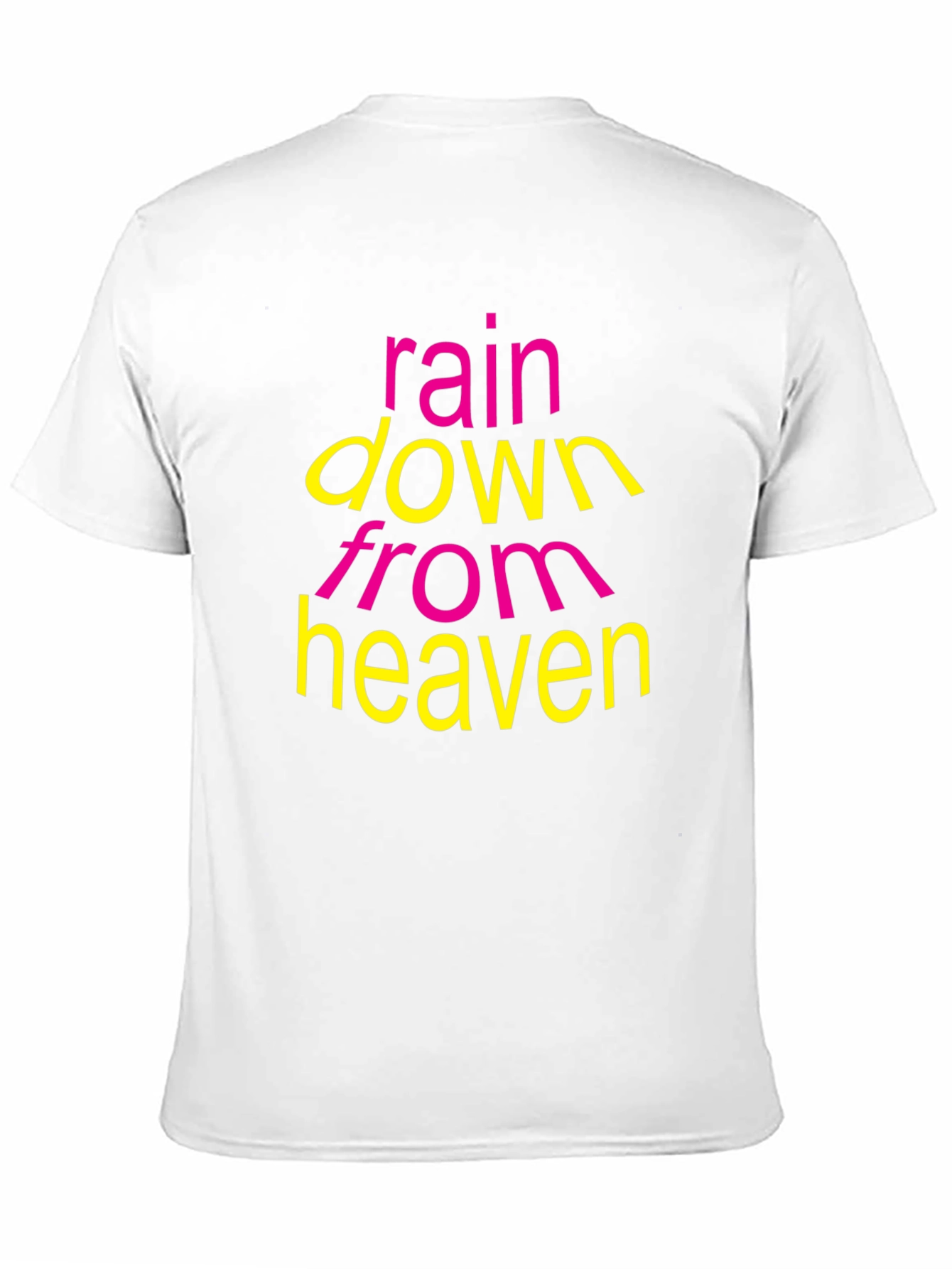 Rain Down From Heaven Graphic T-Shirt - Black