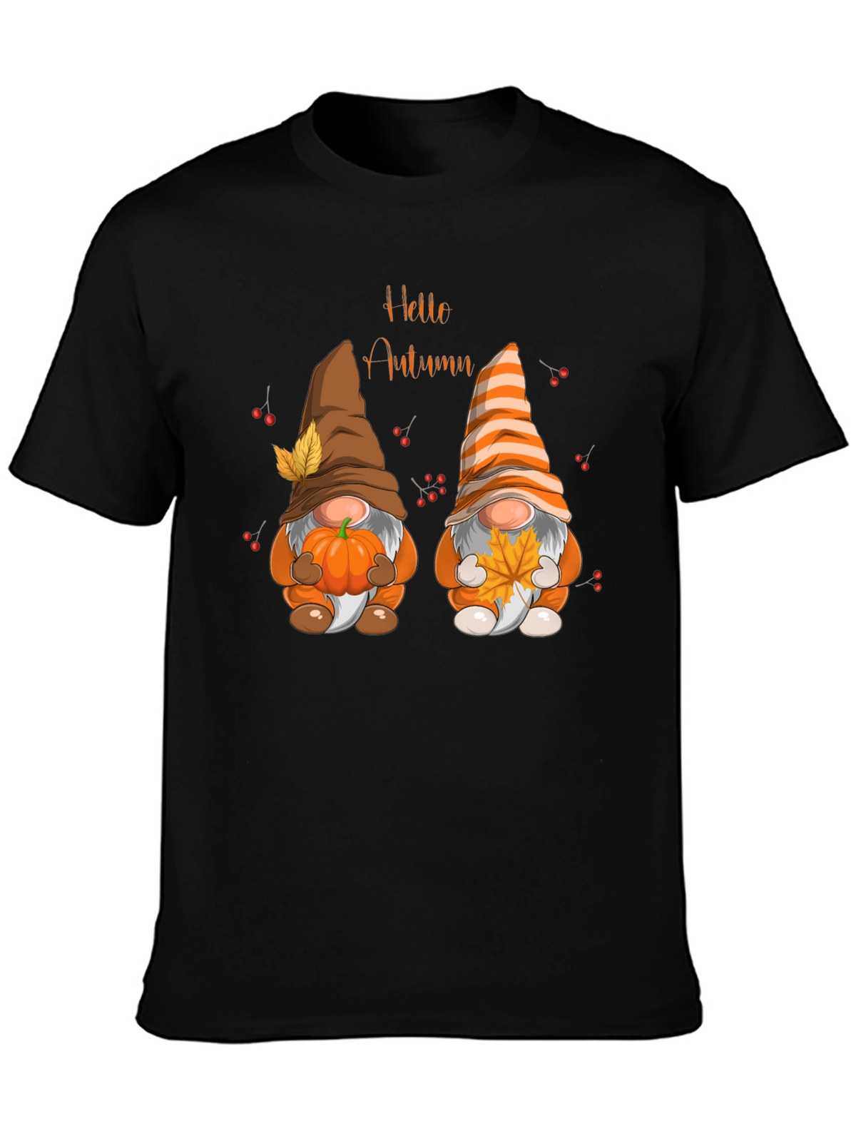 Hello Autumn Gnomes Graphic Tee