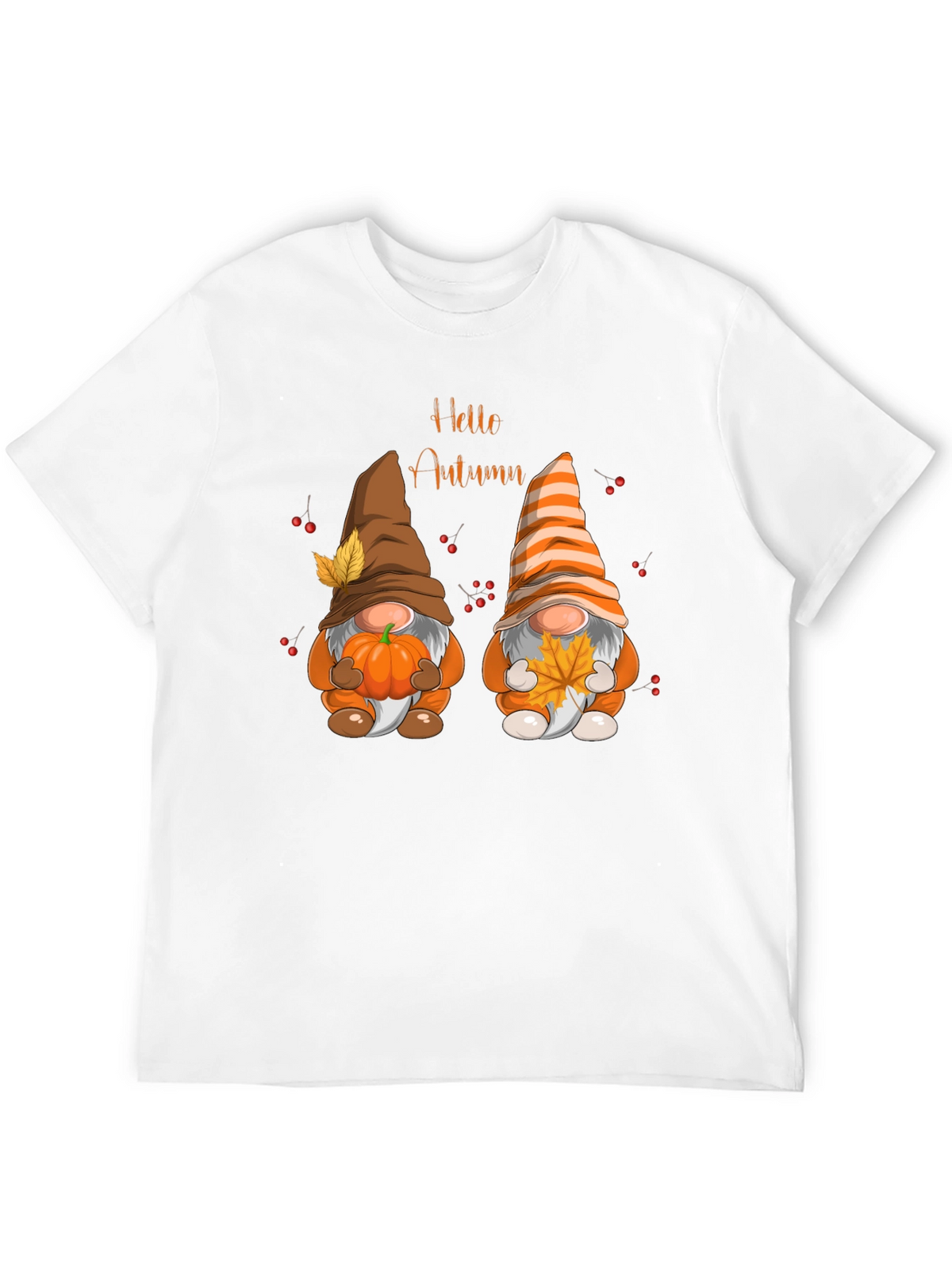 Hello Autumn Gnomes Graphic Tee
