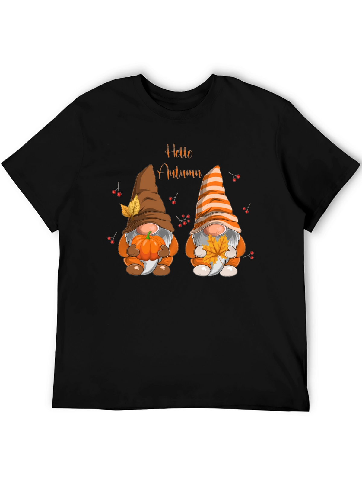 Hello Autumn Gnomes Graphic Tee