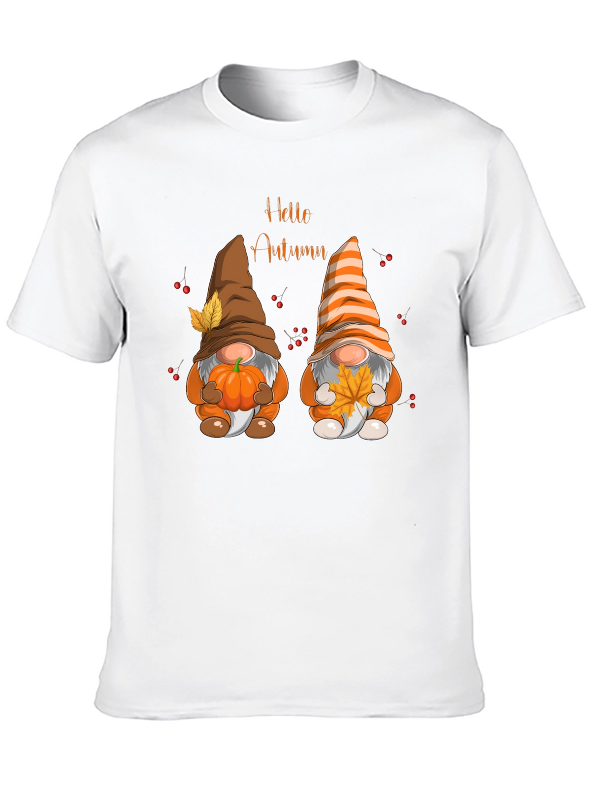 Hello Autumn Gnomes Graphic Tee