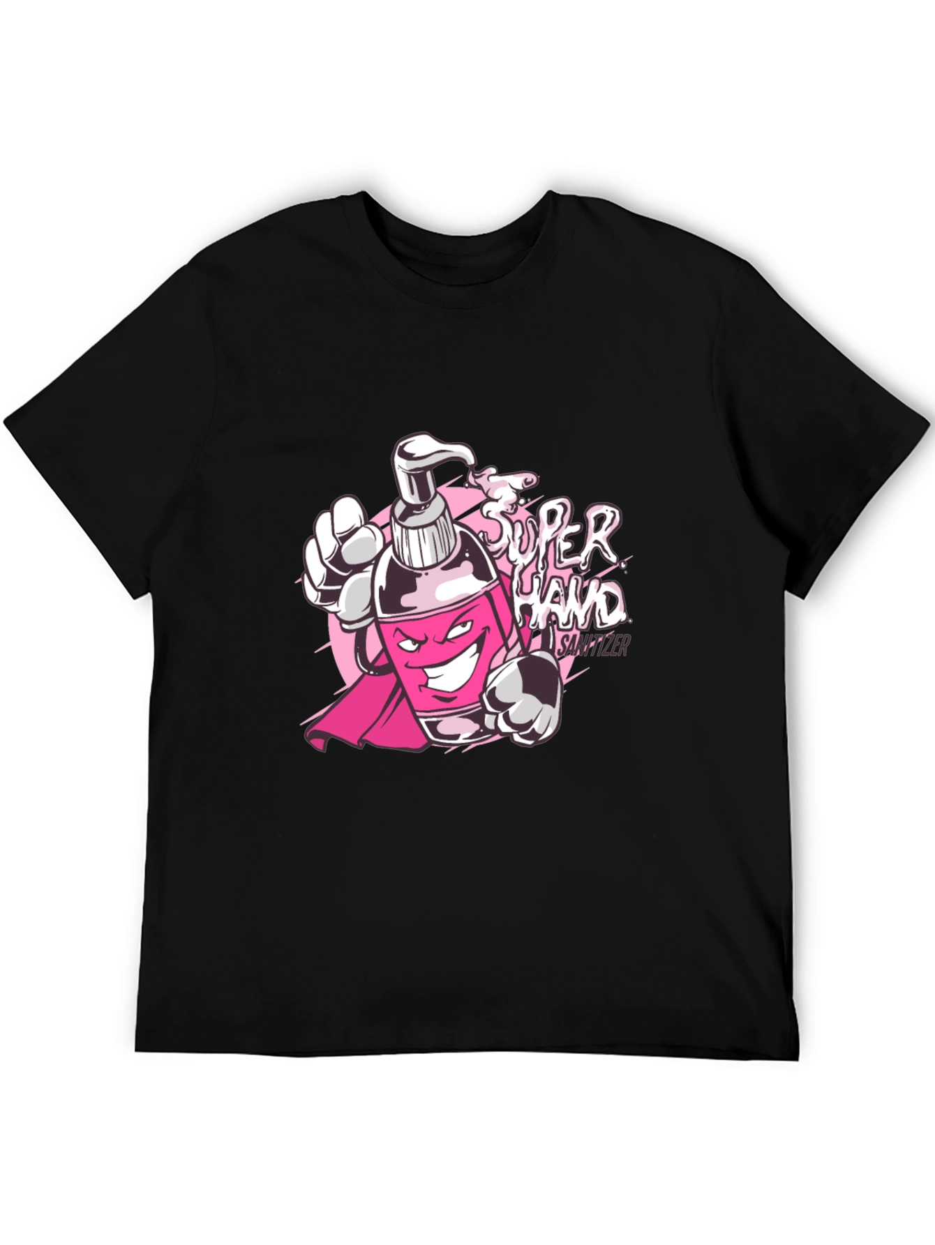 Super Hand Sanitizer Graphic T-Shirt