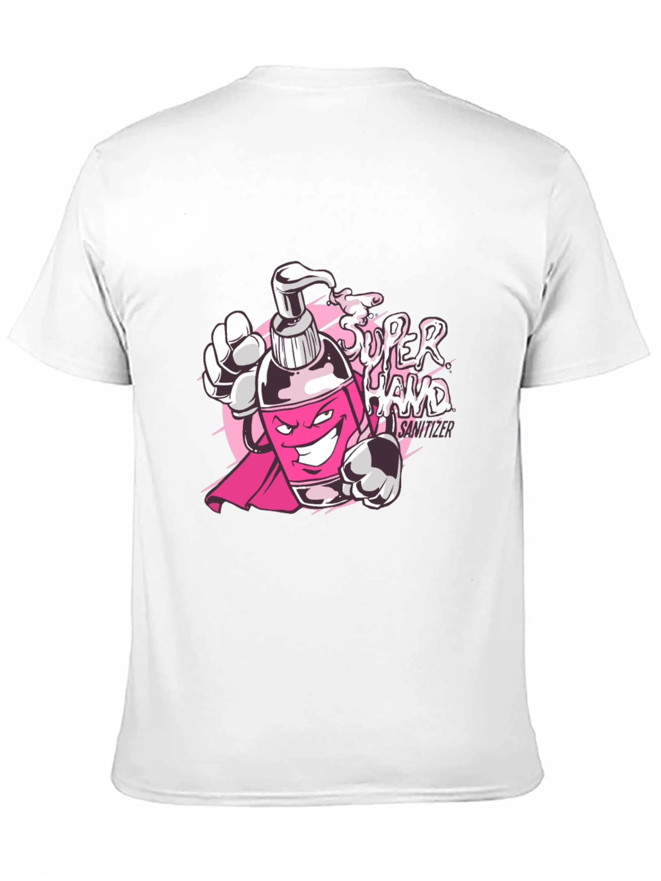 Super Hand Sanitizer Graphic T-Shirt