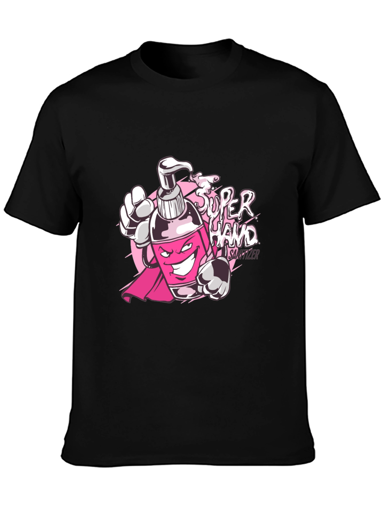 Super Hand Sanitizer Graphic T-Shirt