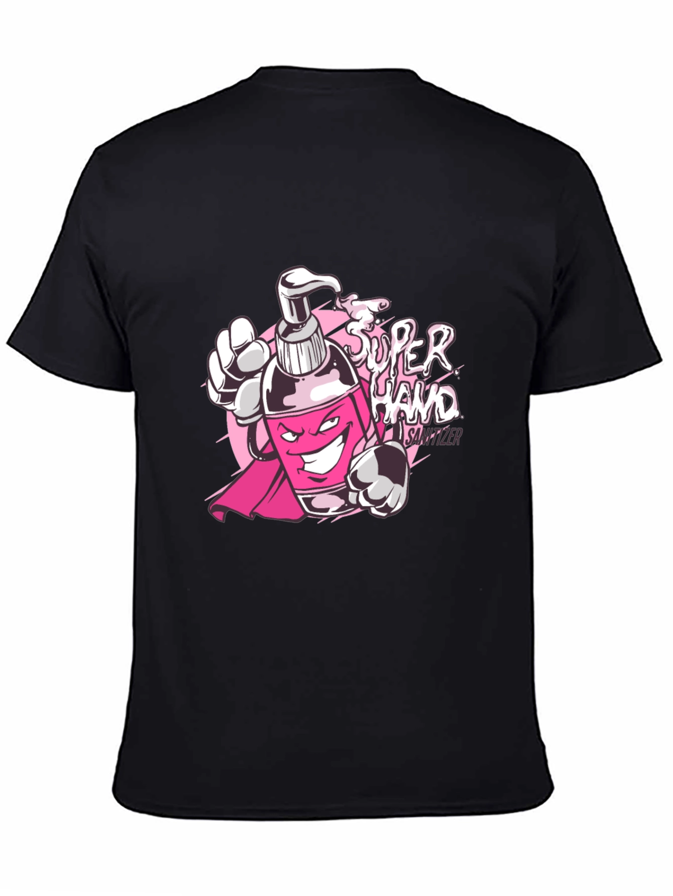 Super Hand Sanitizer Graphic T-Shirt