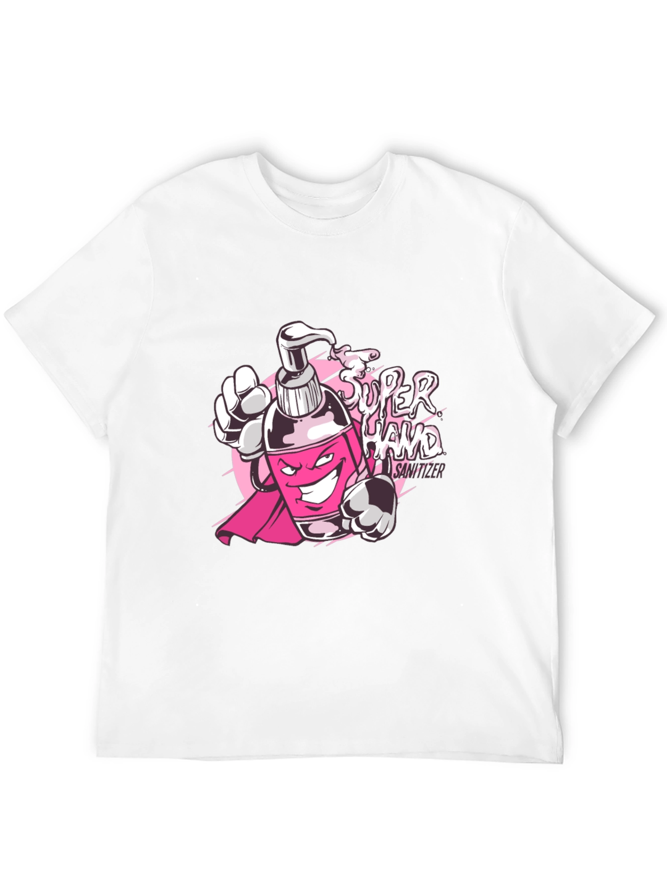 Super Hand Sanitizer Graphic T-Shirt