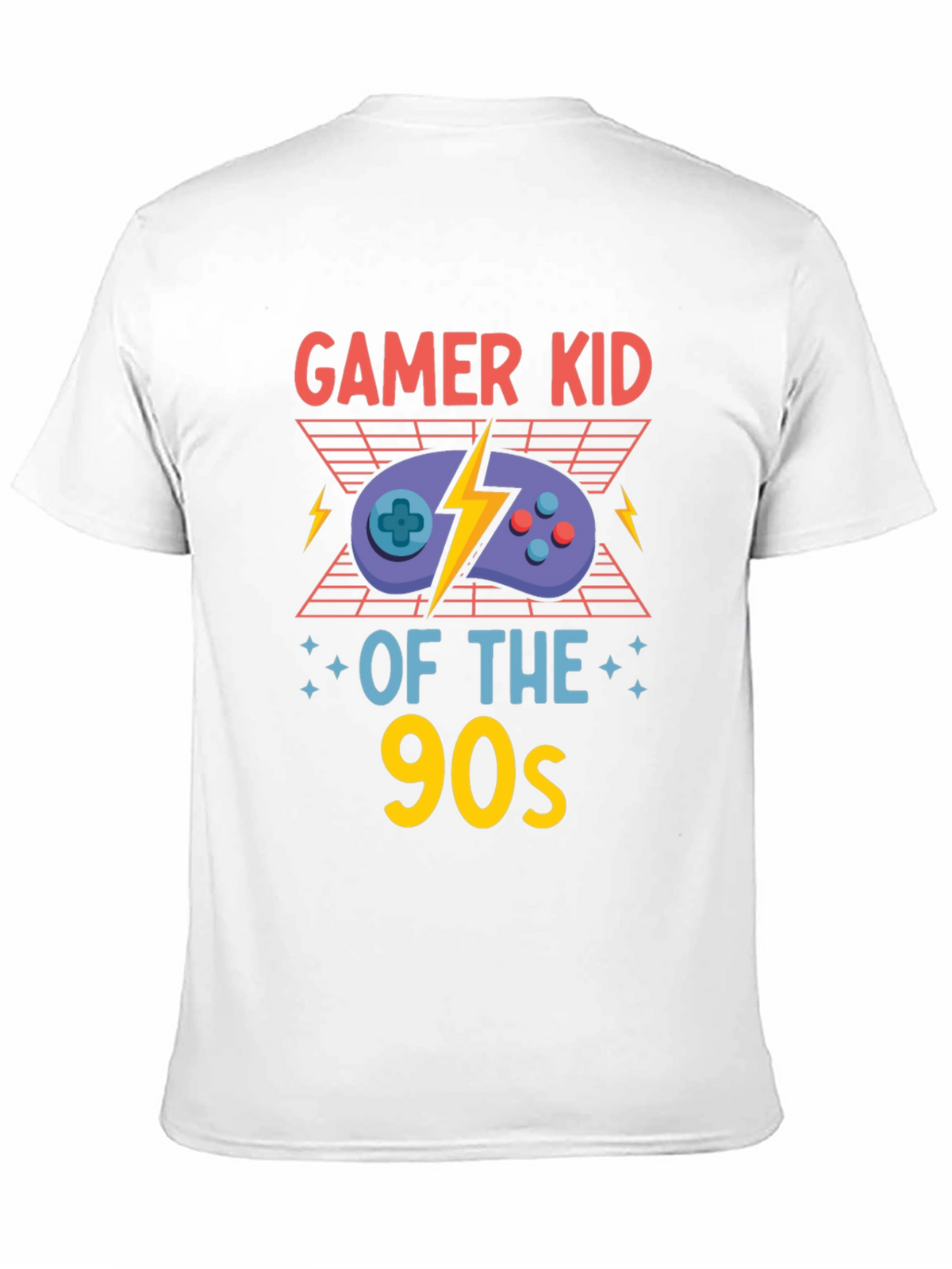 Gamer Kid of the 90s Black T-Shirt