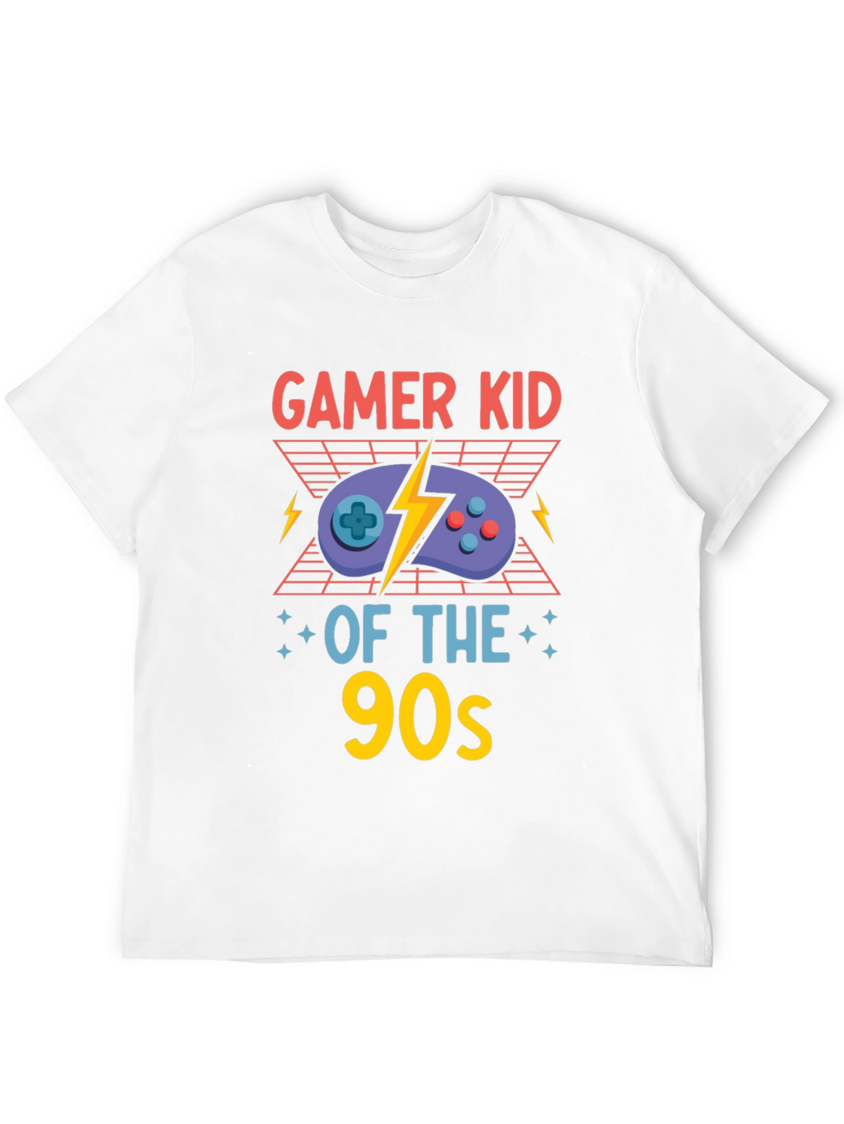 Gamer Kid of the 90s Black T-Shirt