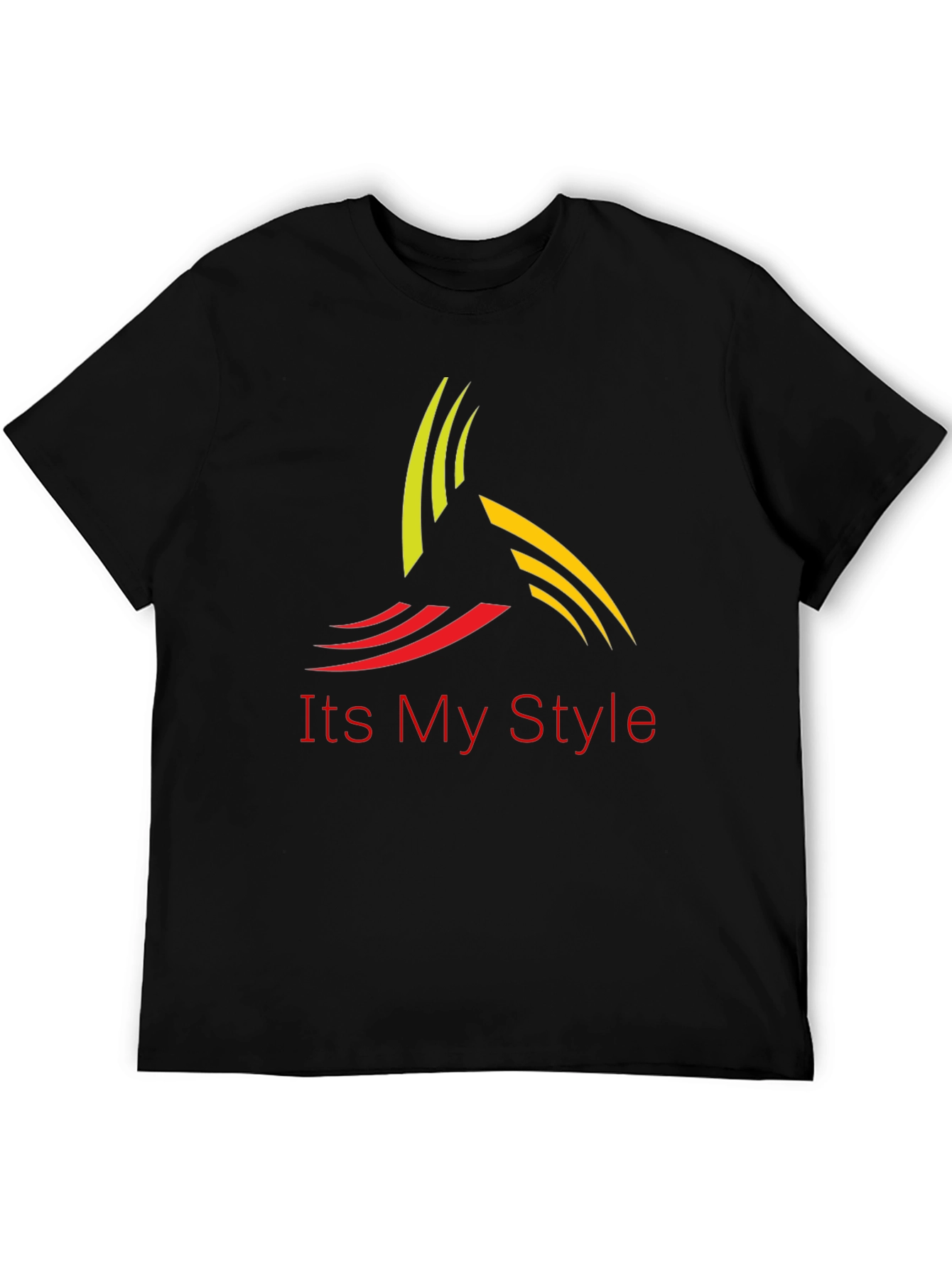 Stylish Black T-Shirt - Its My Style Design