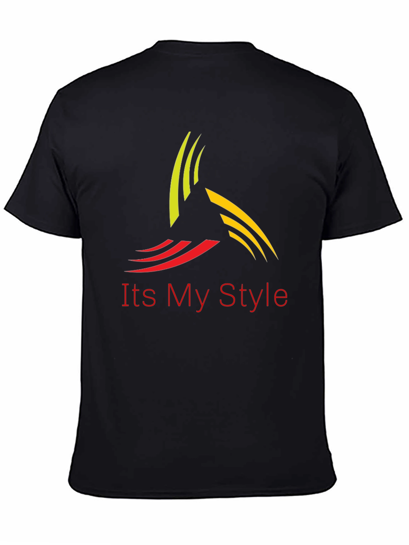 Stylish Black T-Shirt - Its My Style Design