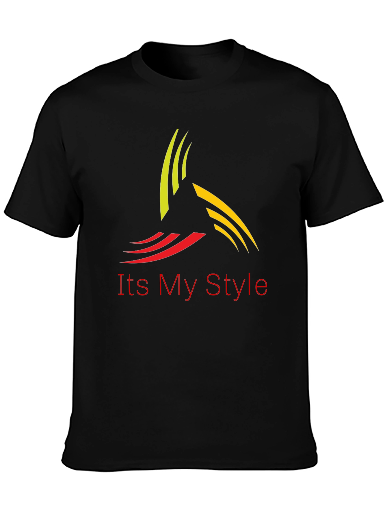 Stylish Black T-Shirt - Its My Style Design