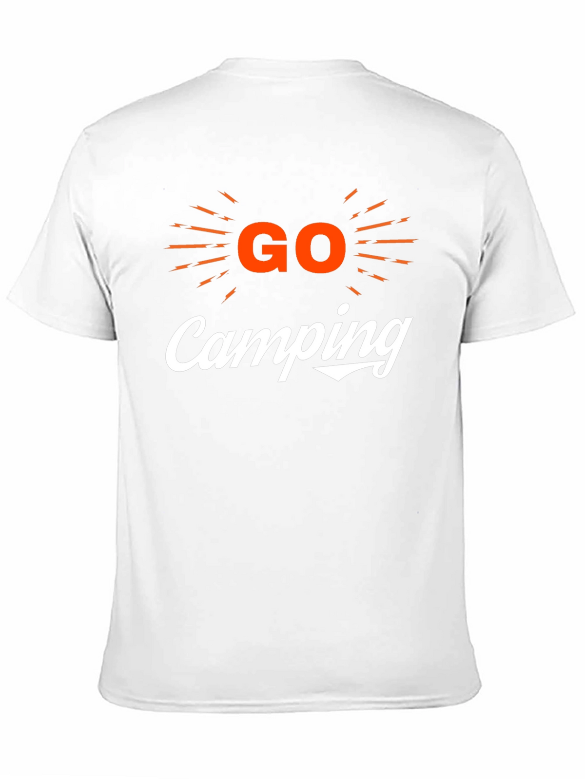 Go Camping Graphic Tee - Black