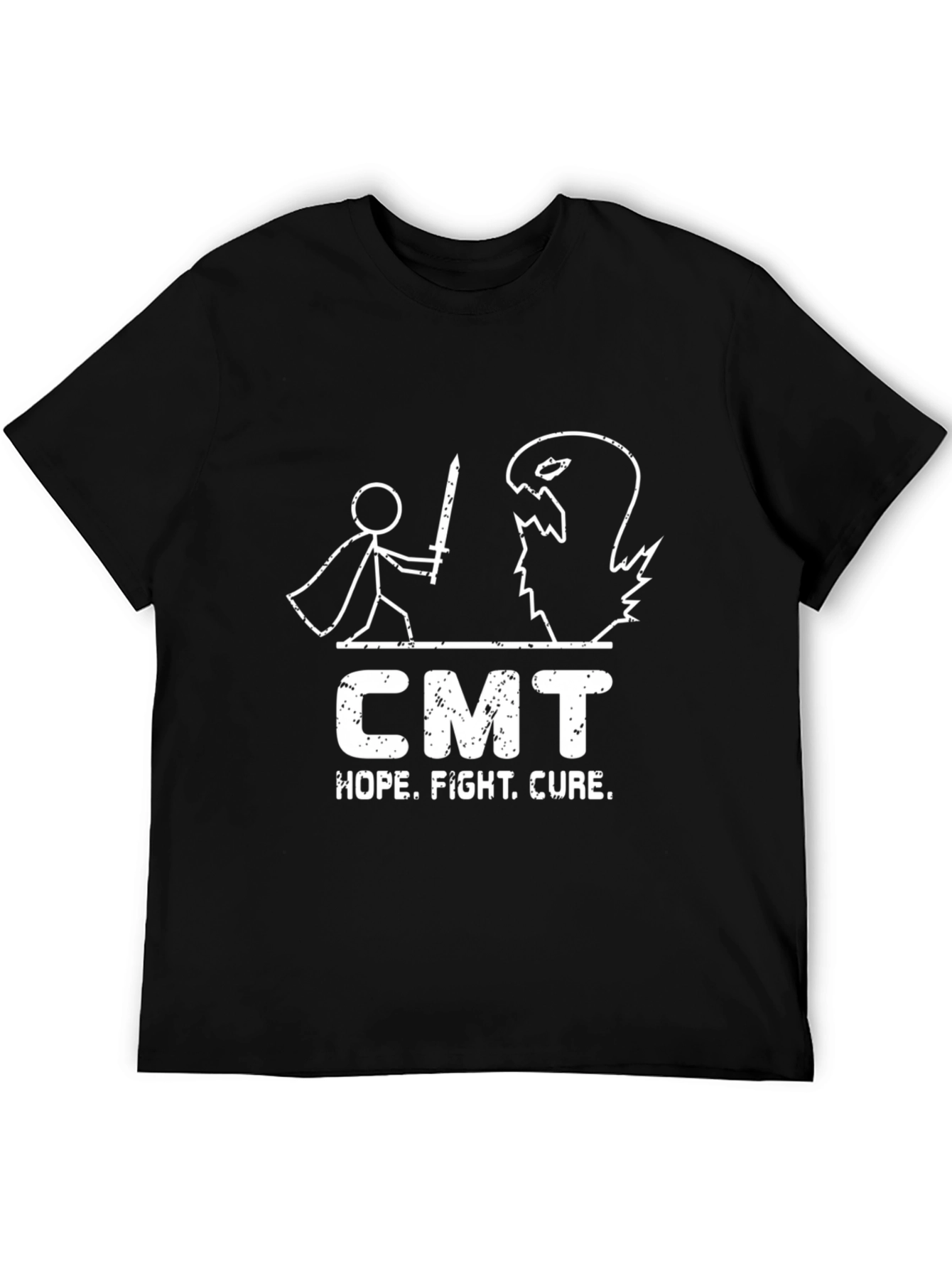 CMT Hope Fight Cure Graphic T-Shirt