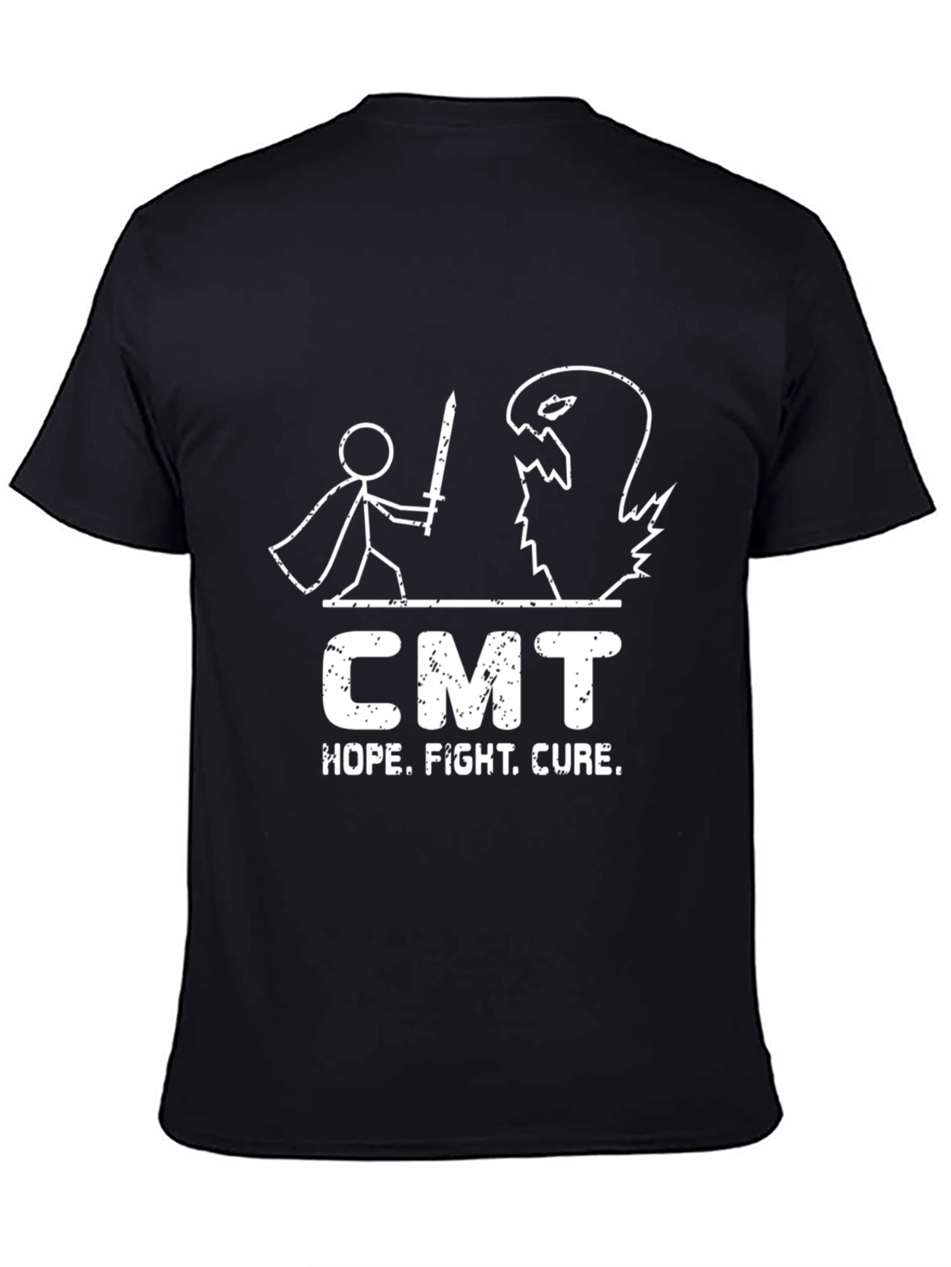 CMT Hope Fight Cure Graphic T-Shirt