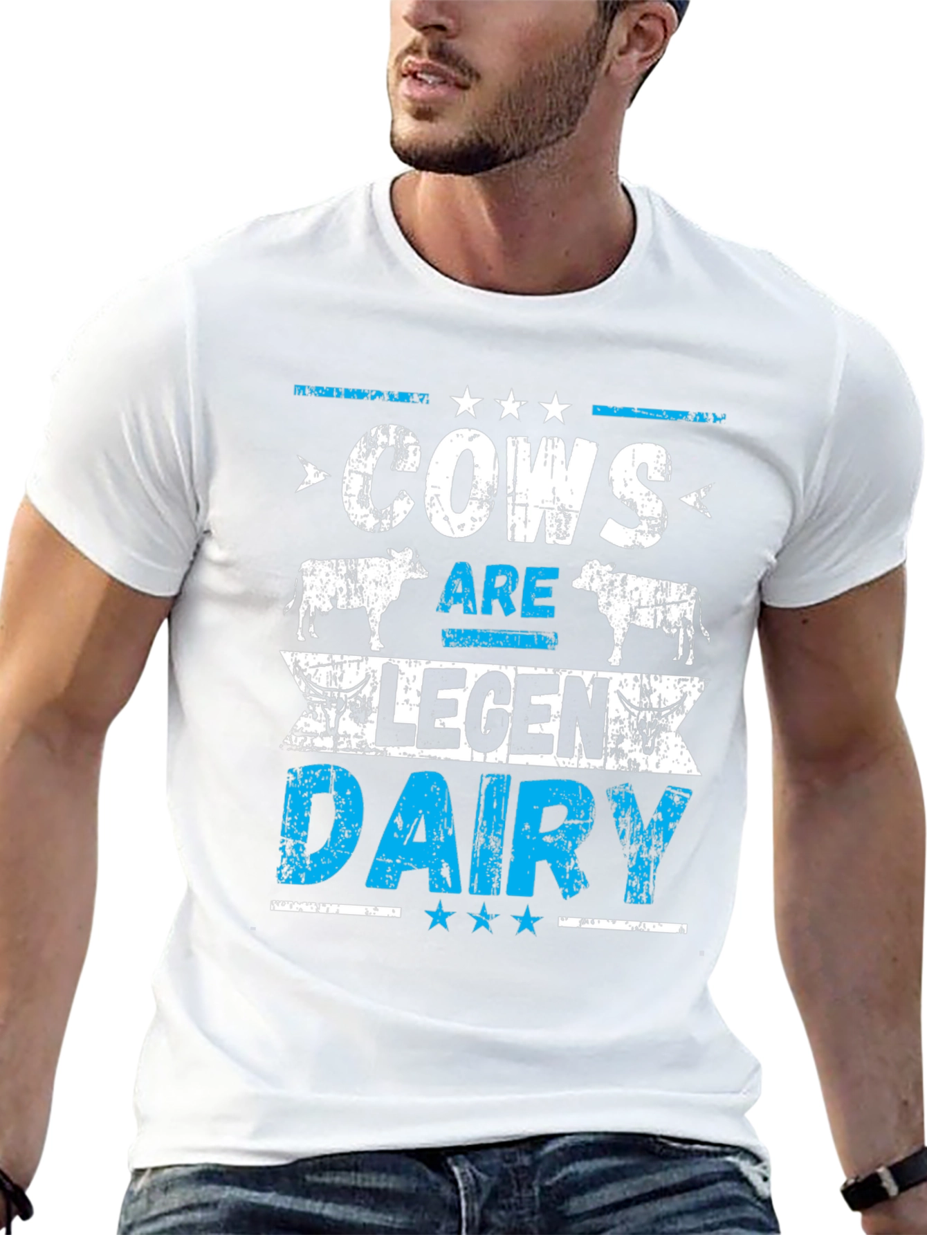 Cows Are Legen Dairy Graphic T-Shirt