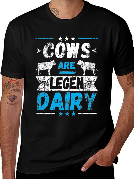 Cows Are Legen Dairy Graphic T-Shirt