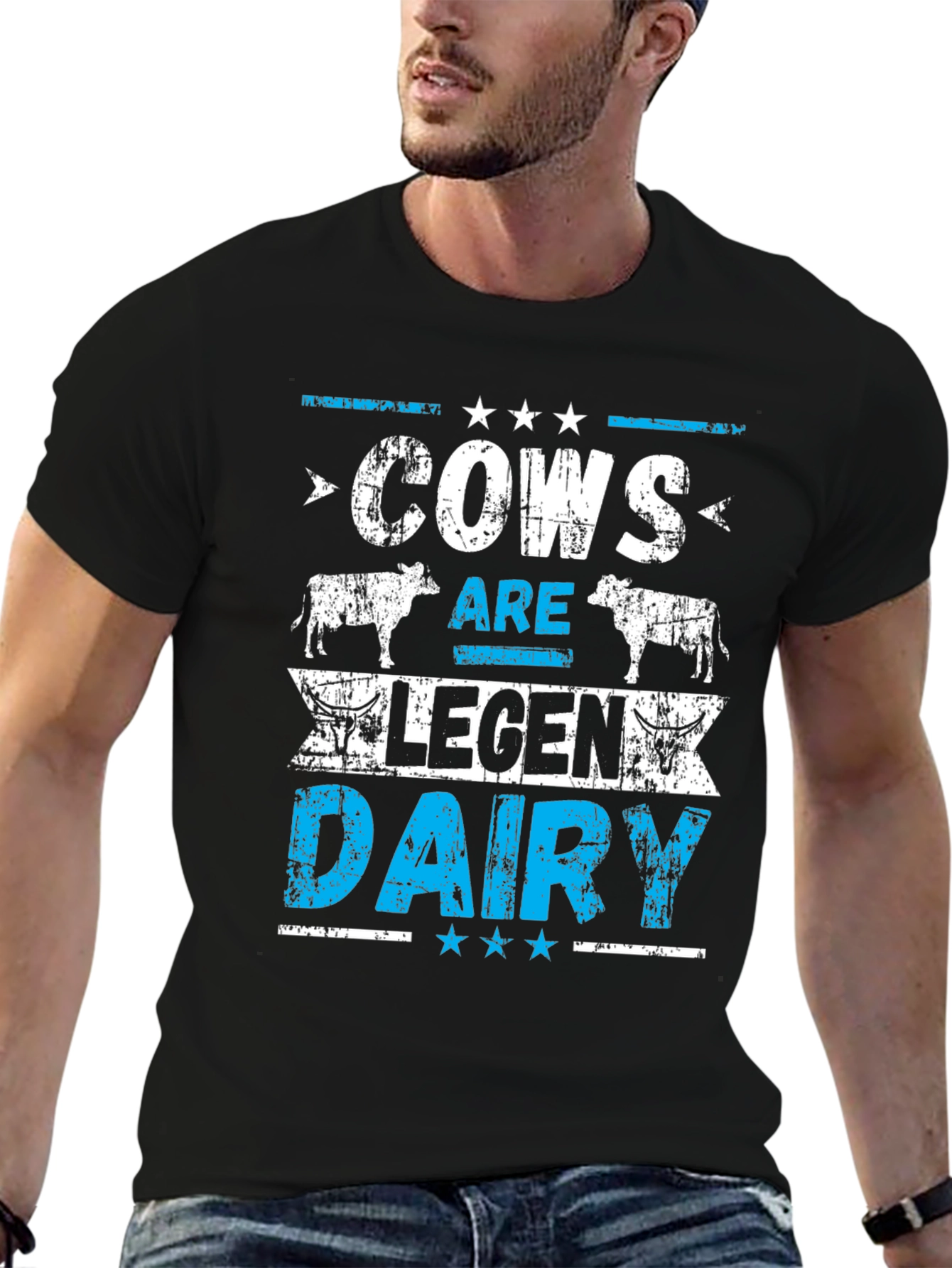 Cows Are Legen Dairy Graphic T-Shirt