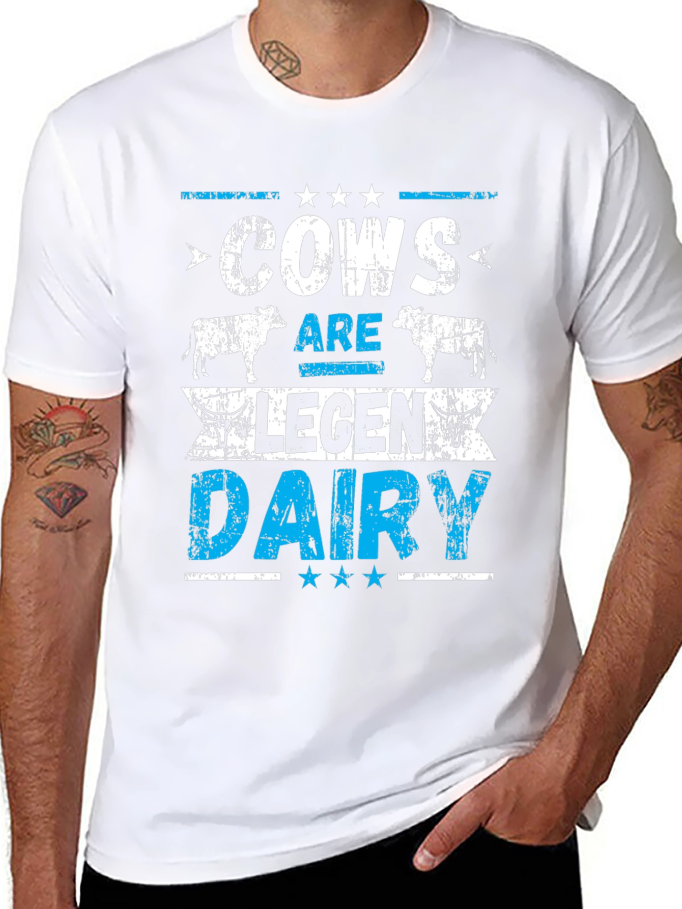 Cows Are Legen Dairy Graphic T-Shirt
