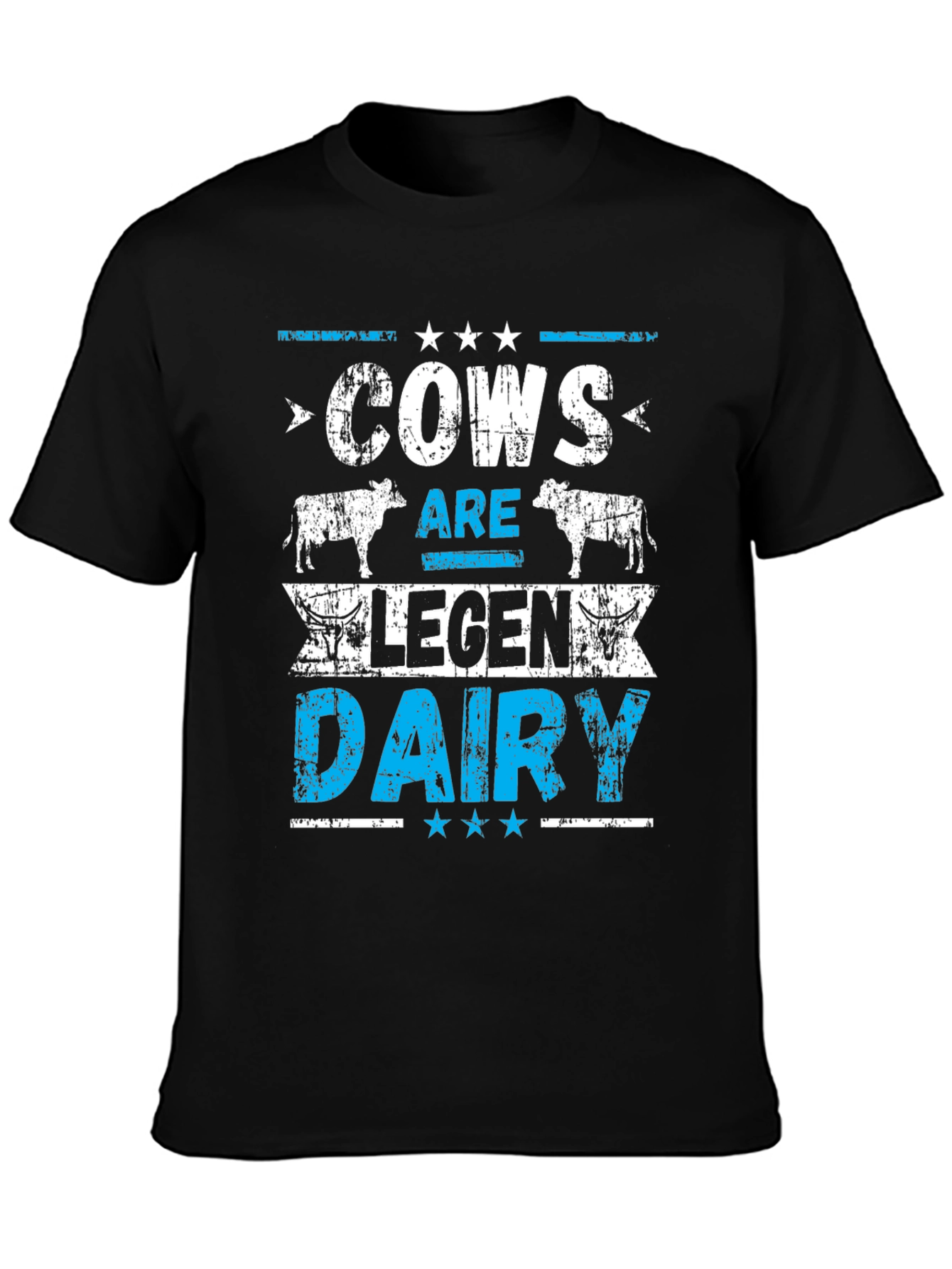 Cows Are Legen Dairy Graphic T-Shirt