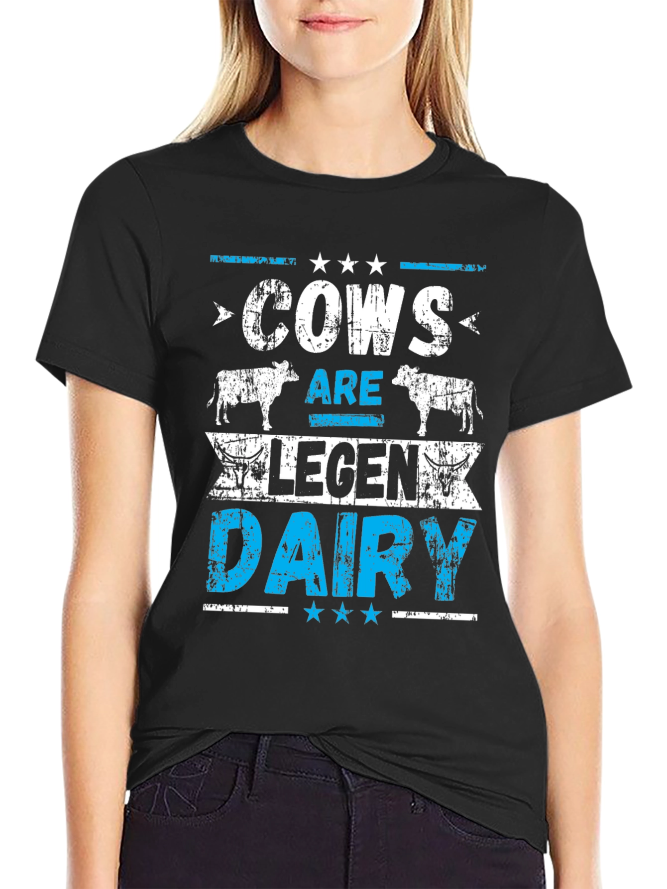 Cows Are Legen Dairy Graphic T-Shirt