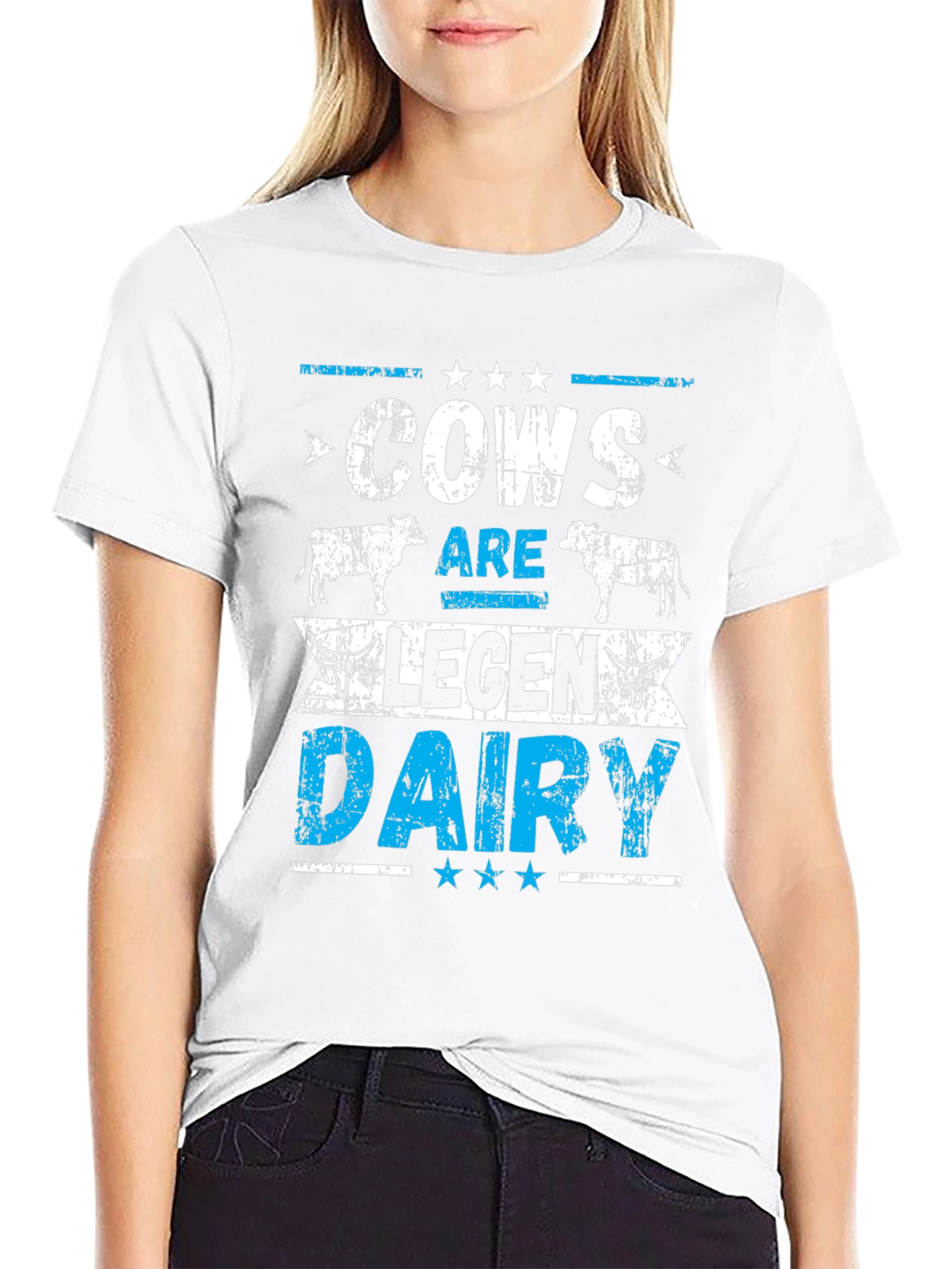 Cows Are Legen Dairy Graphic T-Shirt