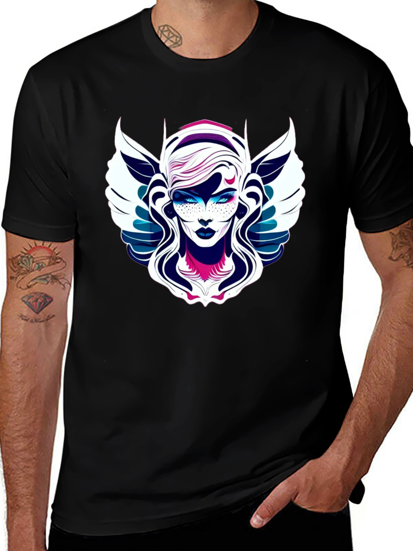 Winged Valkyrie Graphic Tee