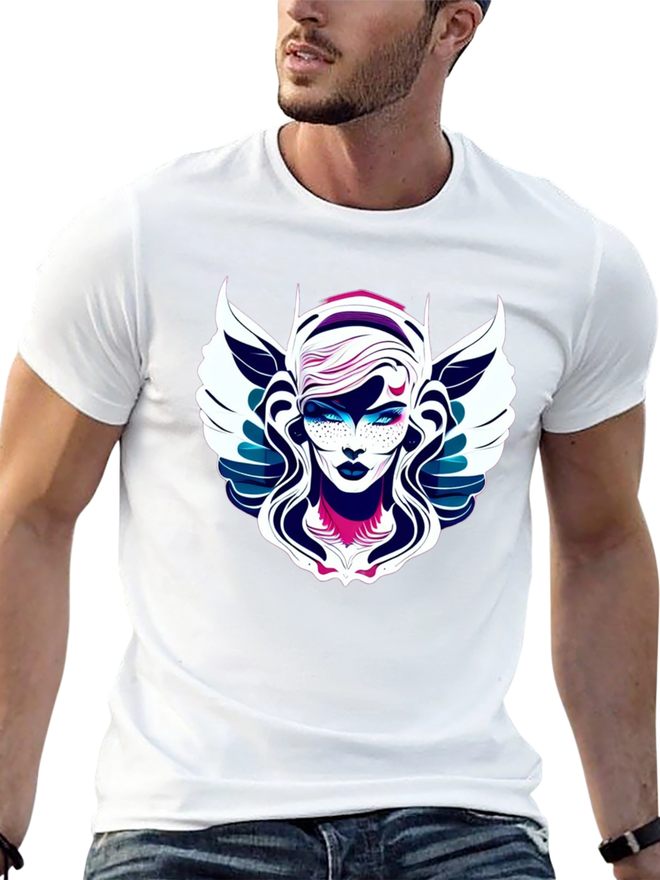 Winged Valkyrie Graphic Tee