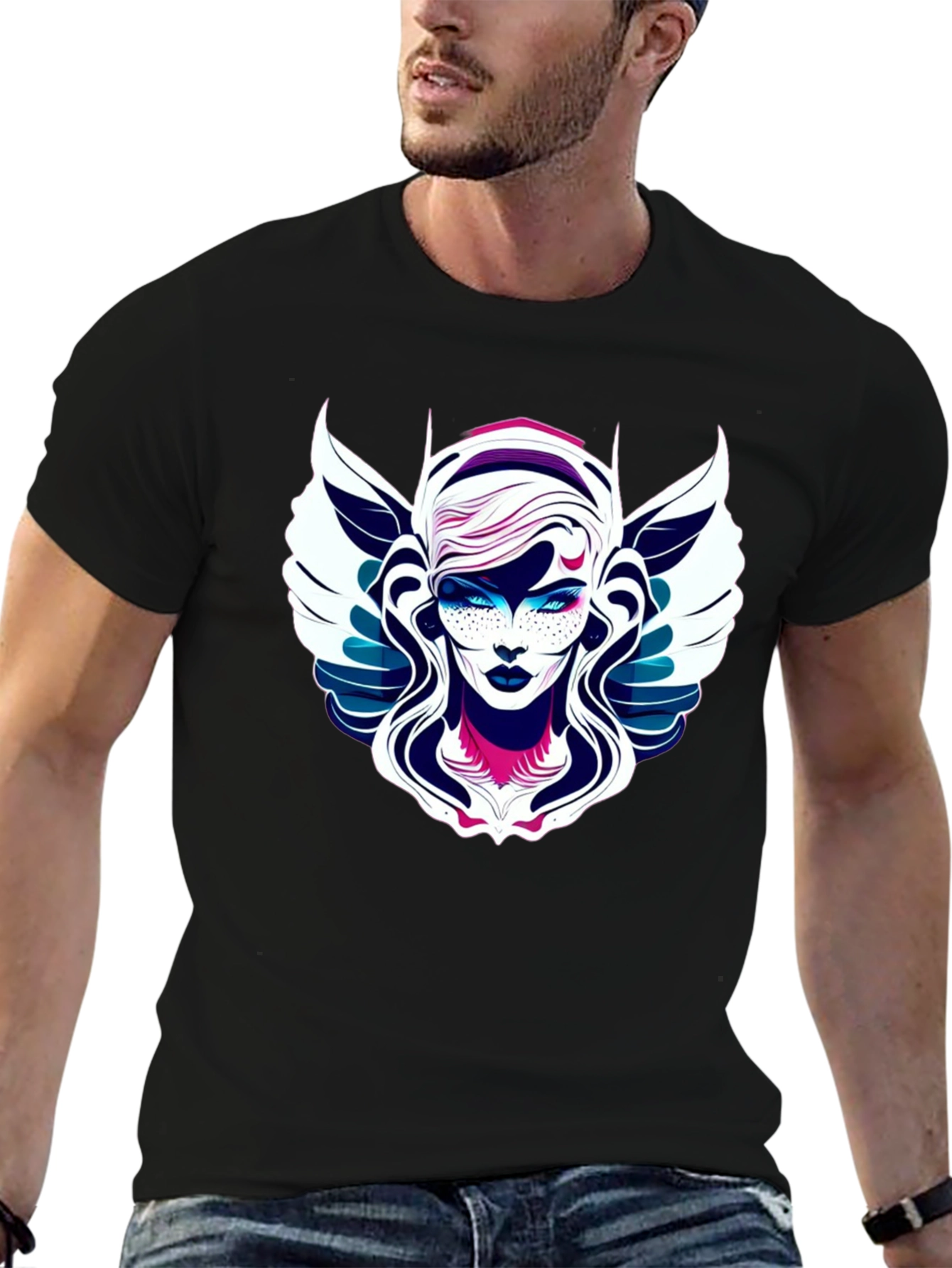 Winged Valkyrie Graphic Tee