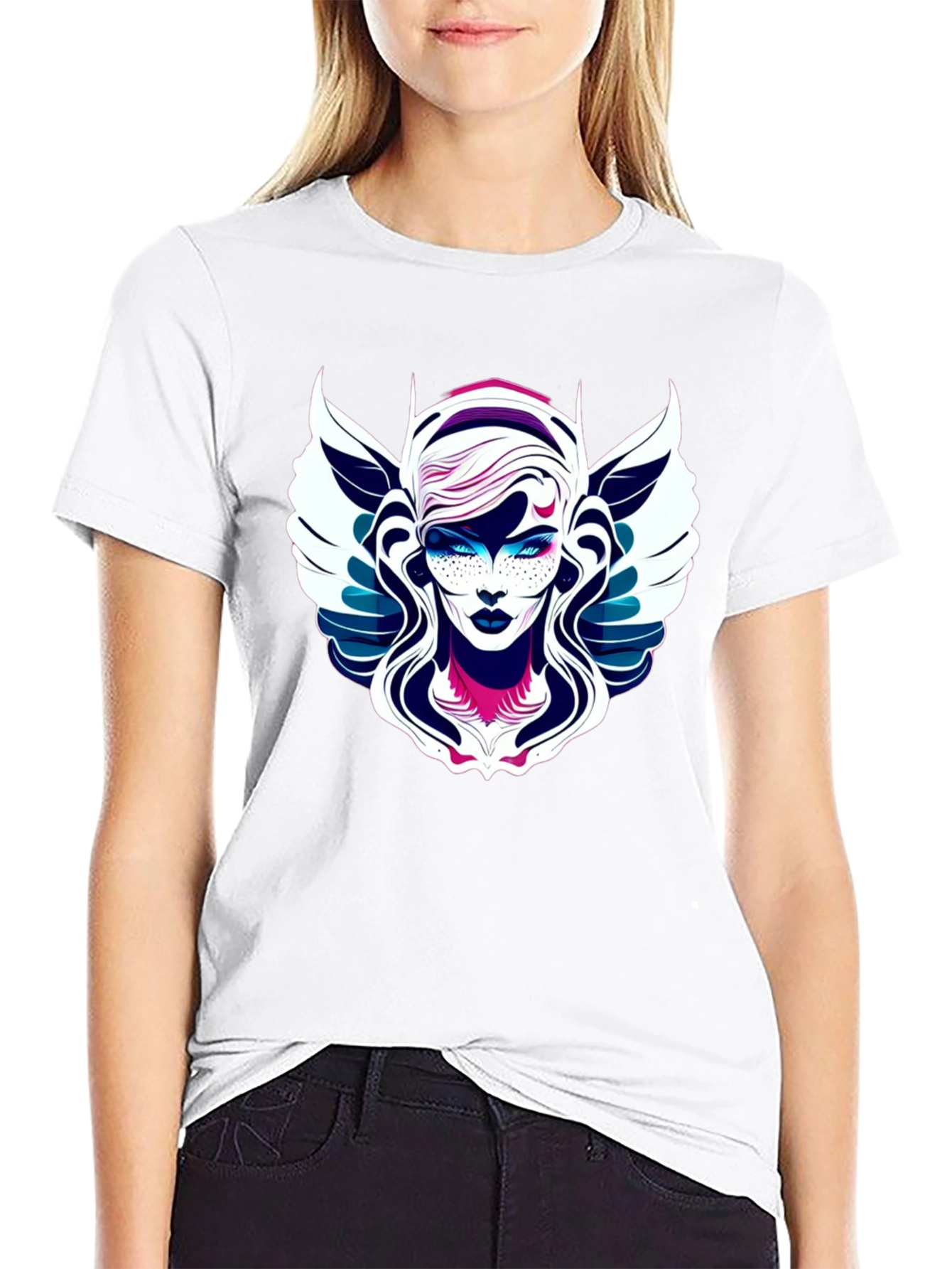 Winged Valkyrie Graphic Tee