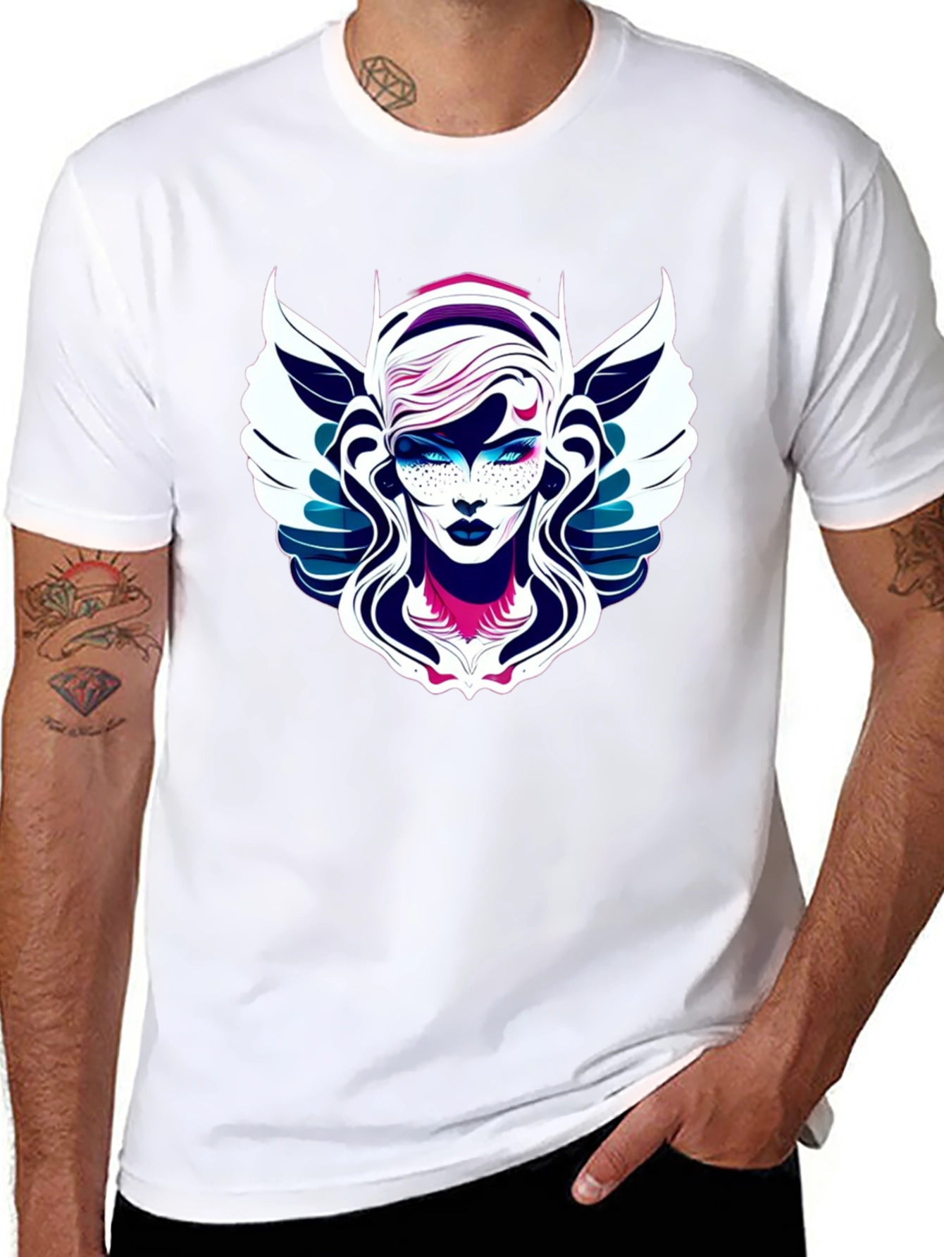 Winged Valkyrie Graphic Tee